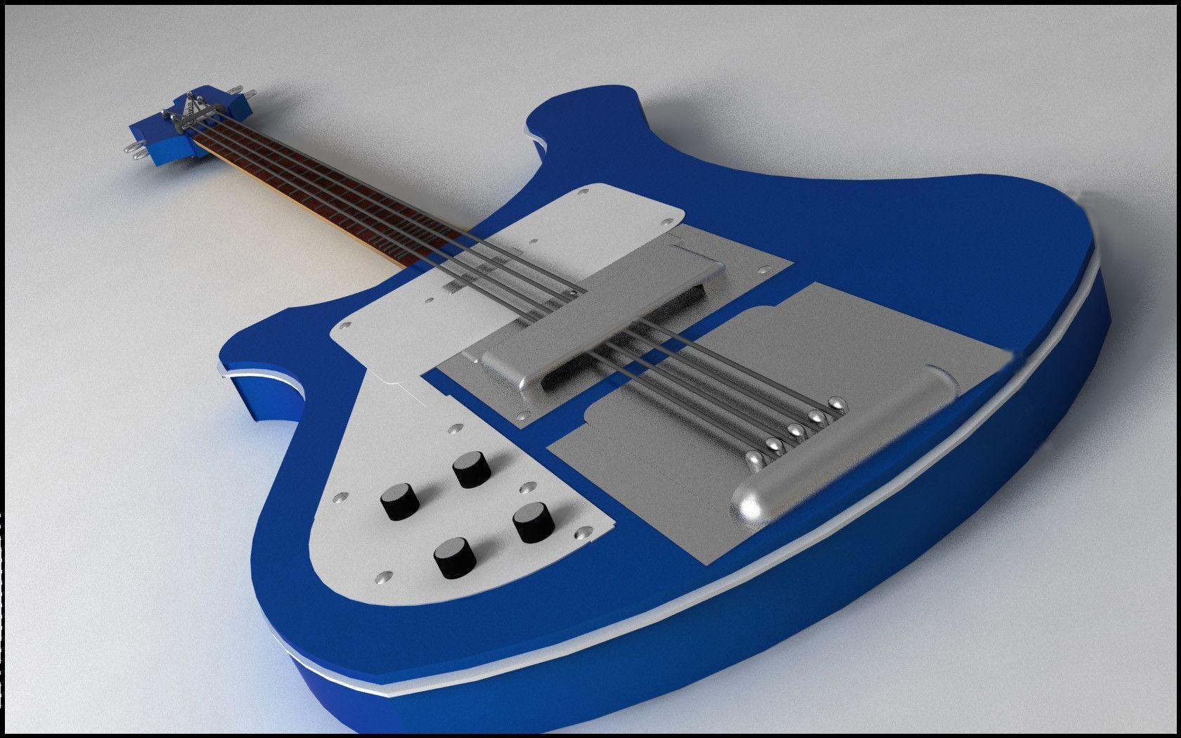 Wallpapers For > Rickenbacker Bass Guitar Wallpapers