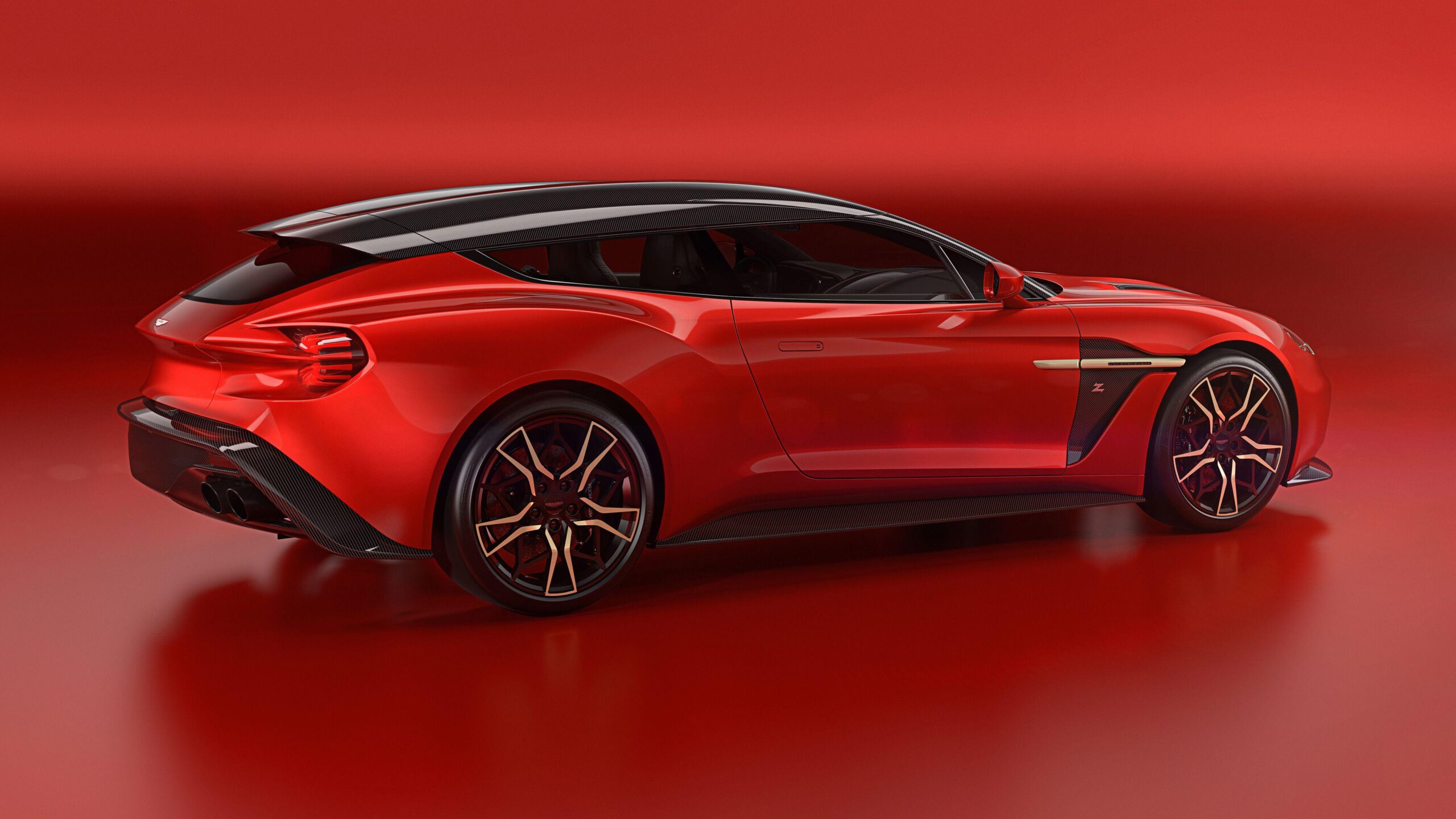 2018 Aston Martin Vanquish Zagato Shooting Brake 4K Wallpapers