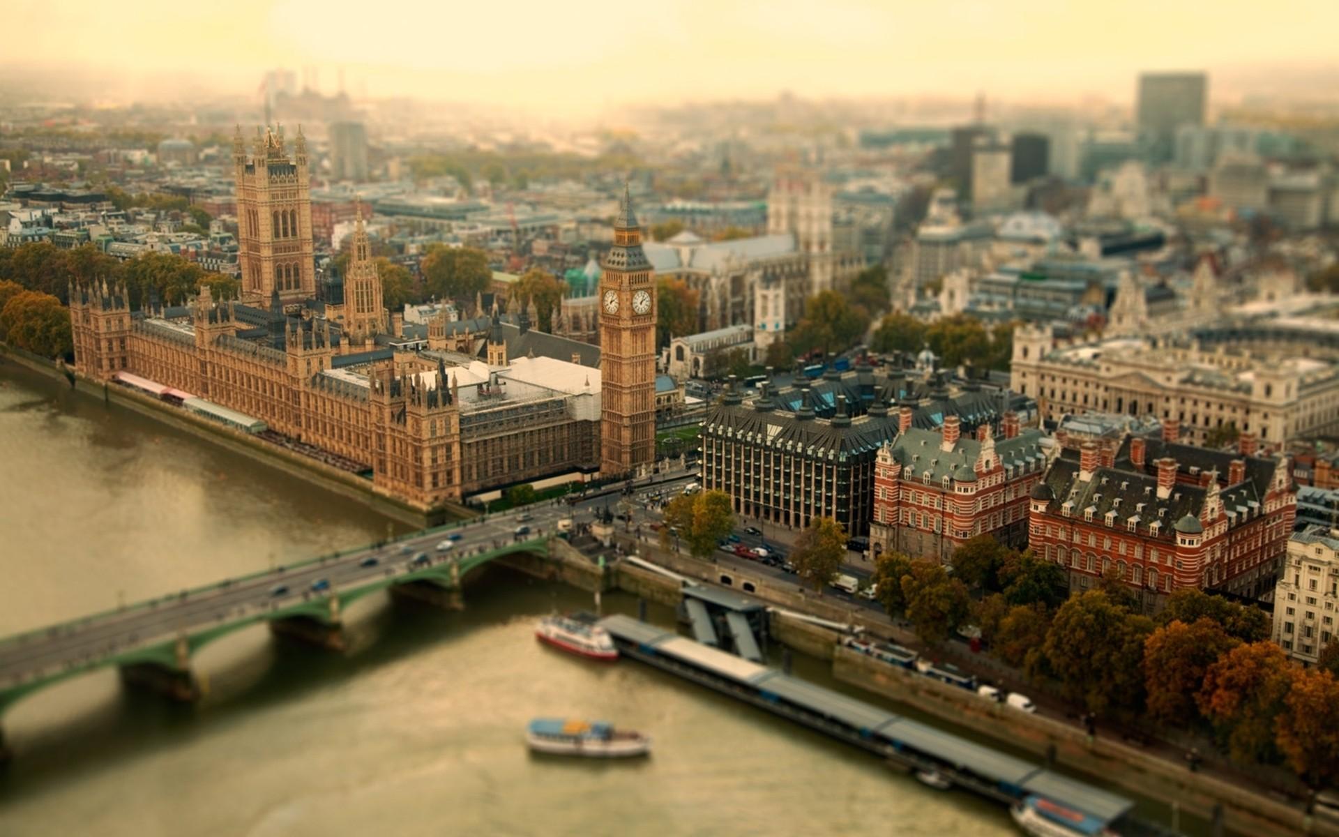 cityscapes, London, Big Ben, tilt