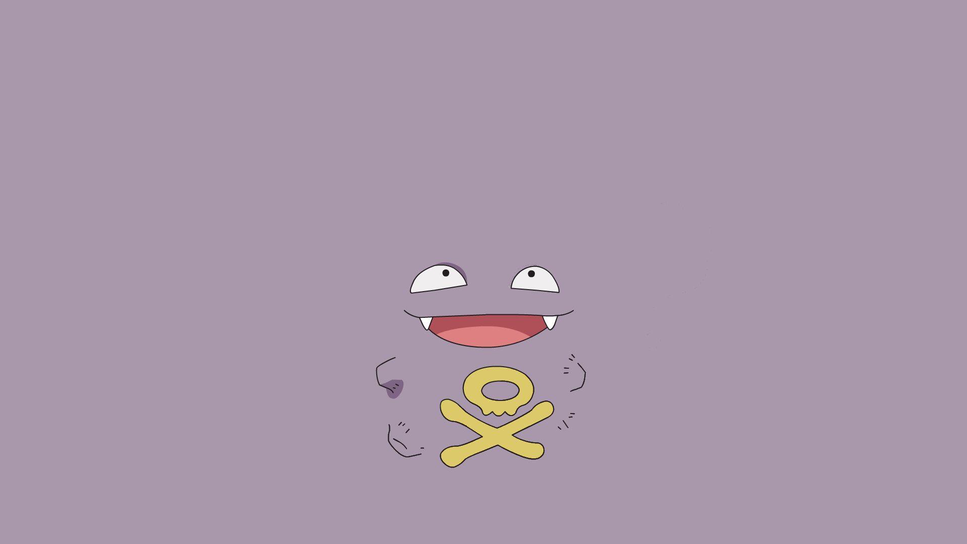 Day 2 of the Minimalistic Pokémon Wallpapers Journey :) Go Koffing