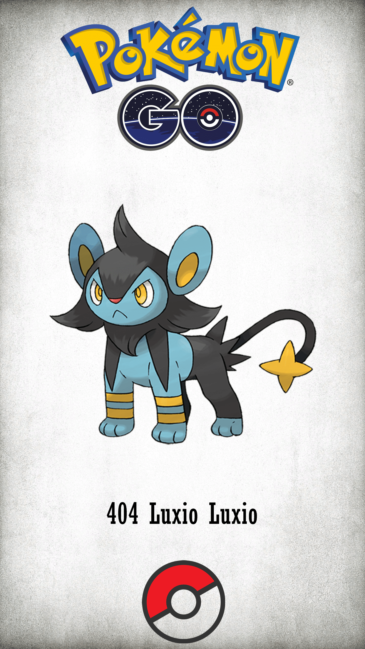 404 Character Luxio Luxio