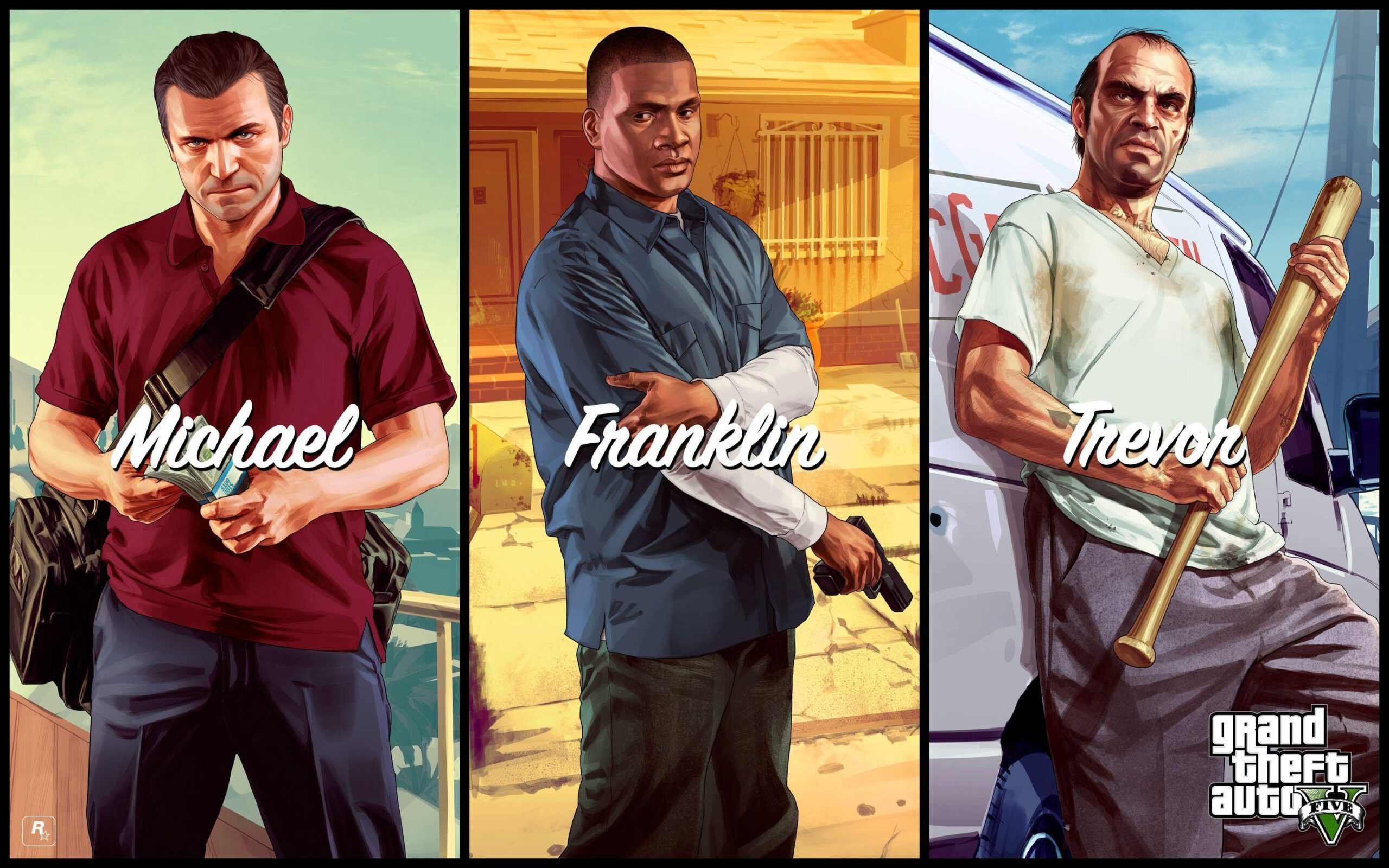 300 Grand Theft Auto V HD Wallpapers