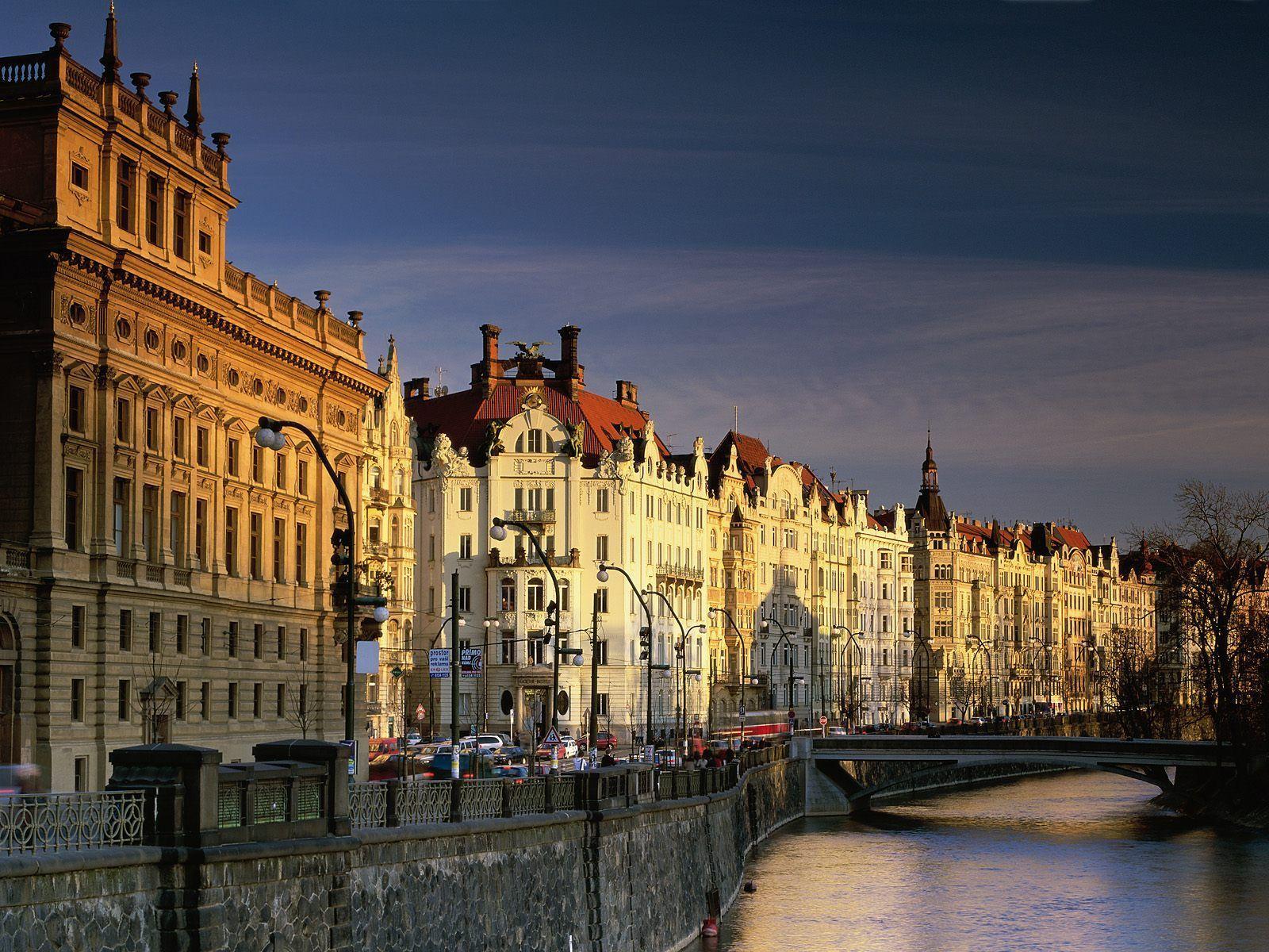 Vltava River Czech Republic Wallpapers