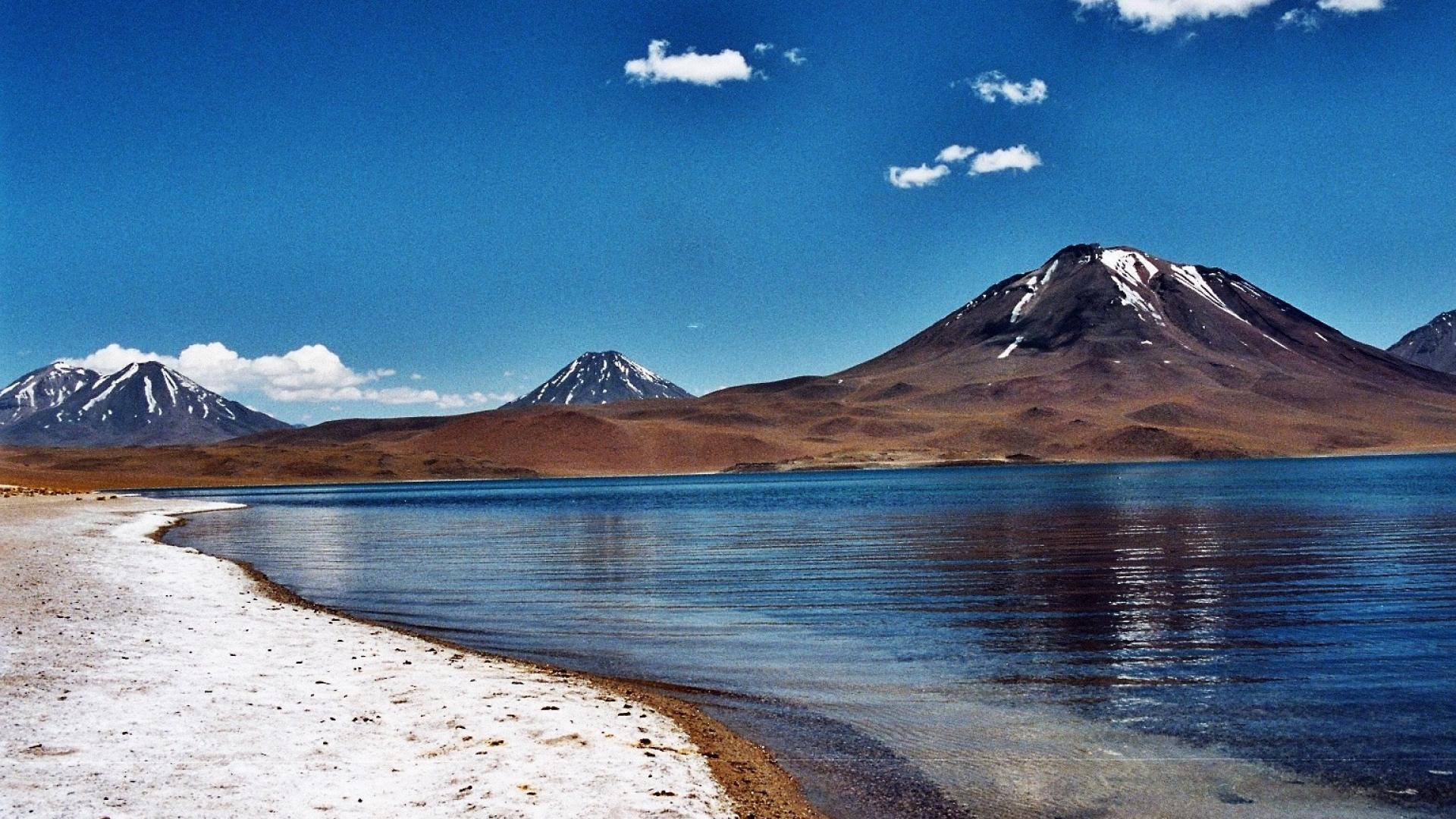 Andes atacama desert chile brown calm wallpapers