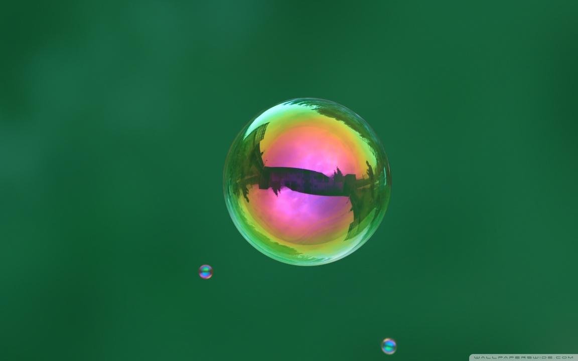 Group of Soap Bubbles Wallpapers