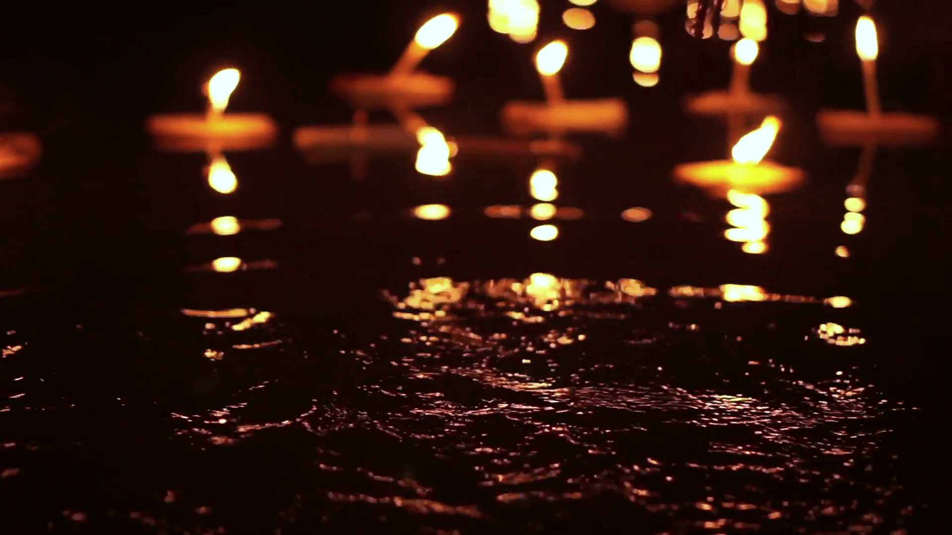 Loi Krathong Festival in Chiangmai, Thailand. Thousand of floating