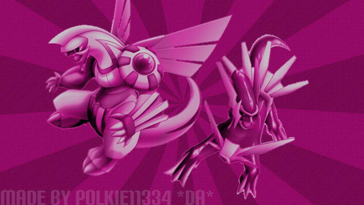 Pokemon Diamond.Pearl Dialga.Palkia Wallpaper! by Polkie11334 on