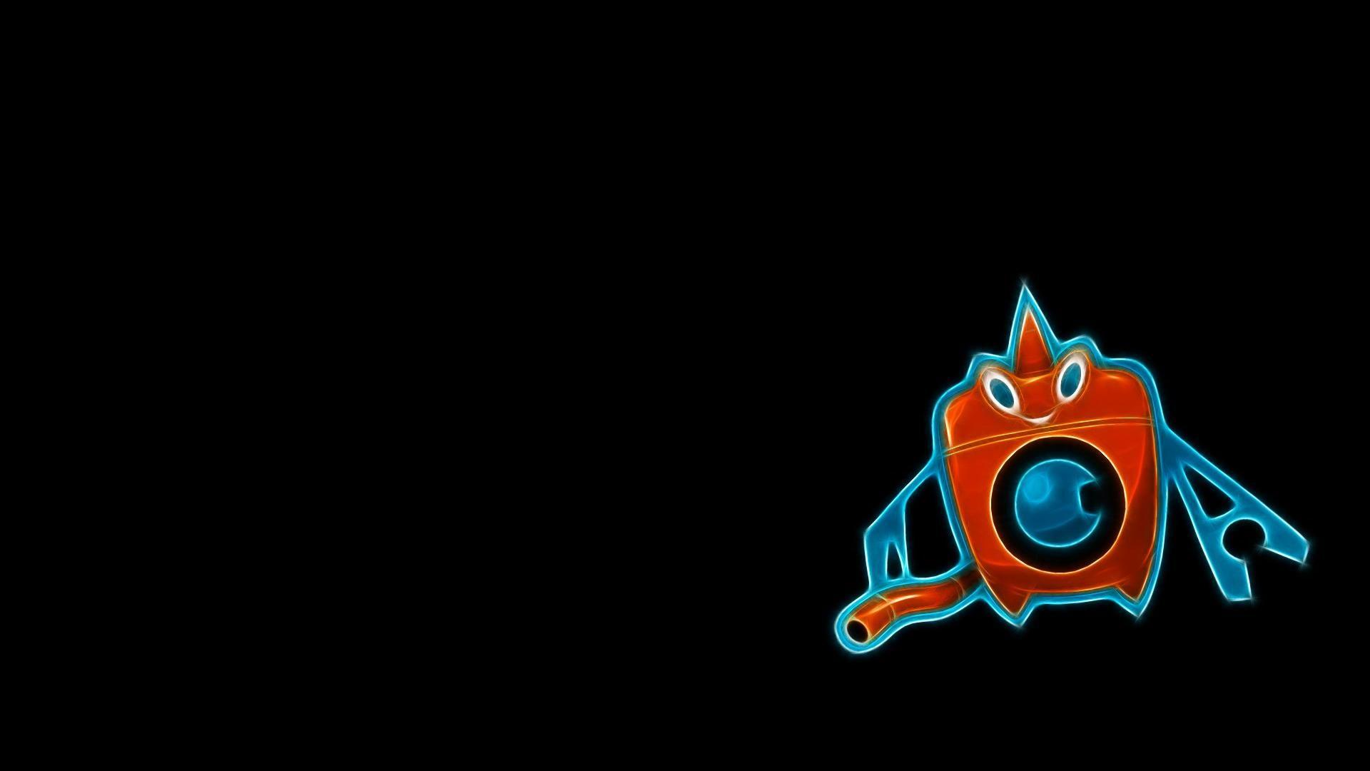 Pokemon rotom wash black backgrounds wallpapers