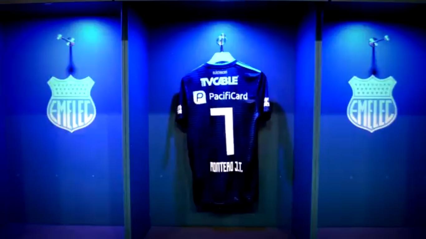 VIDEO] Emelec: Montero jugará con el número 7