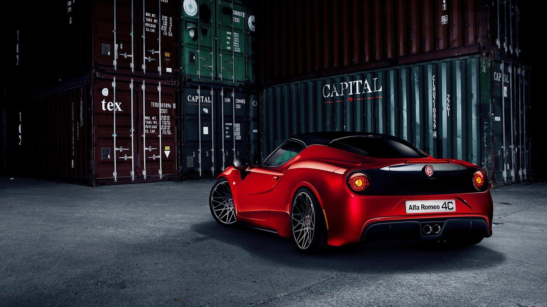 Pogea Racing Alfa Romeo 4C 2 Wallpapers