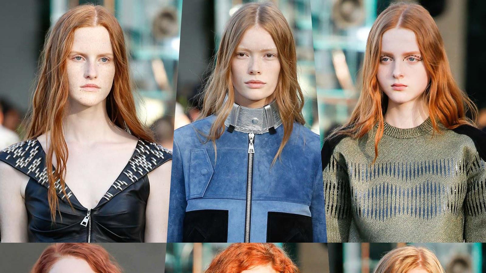 Red Hair at Louis Vuitton Cruise 2016