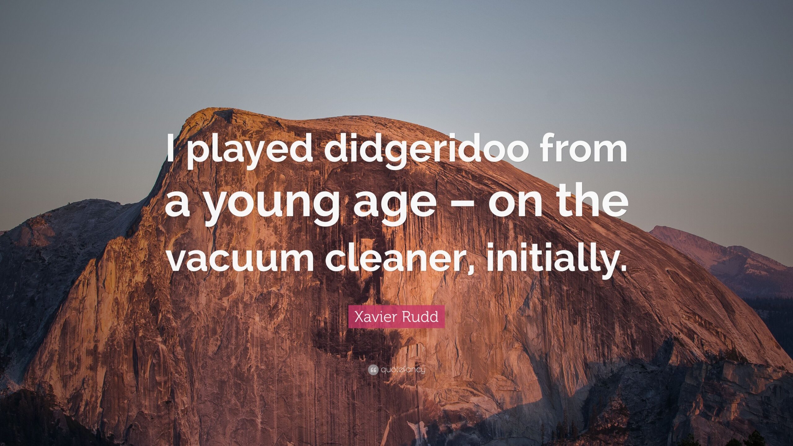 Xavier Rudd Quote: “I played didgeridoo from a young age – on the