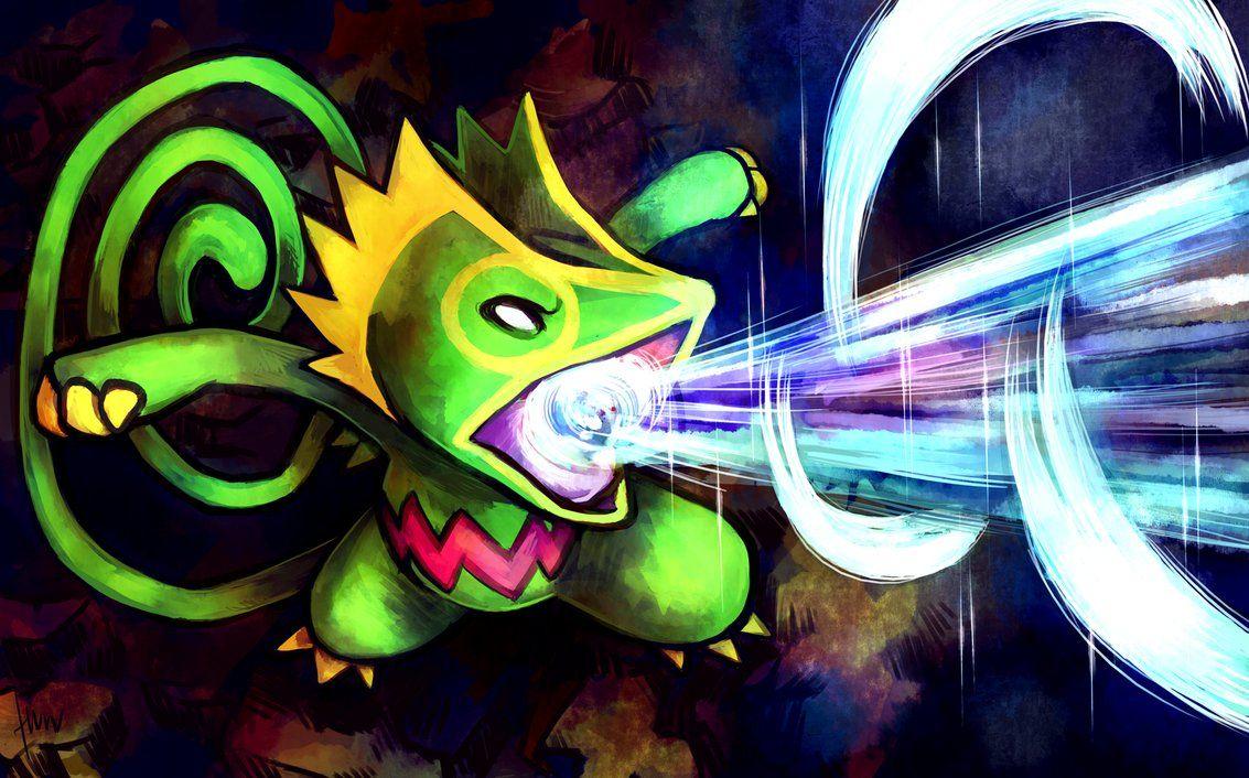 Kecleon used Ice Beam by Haychel