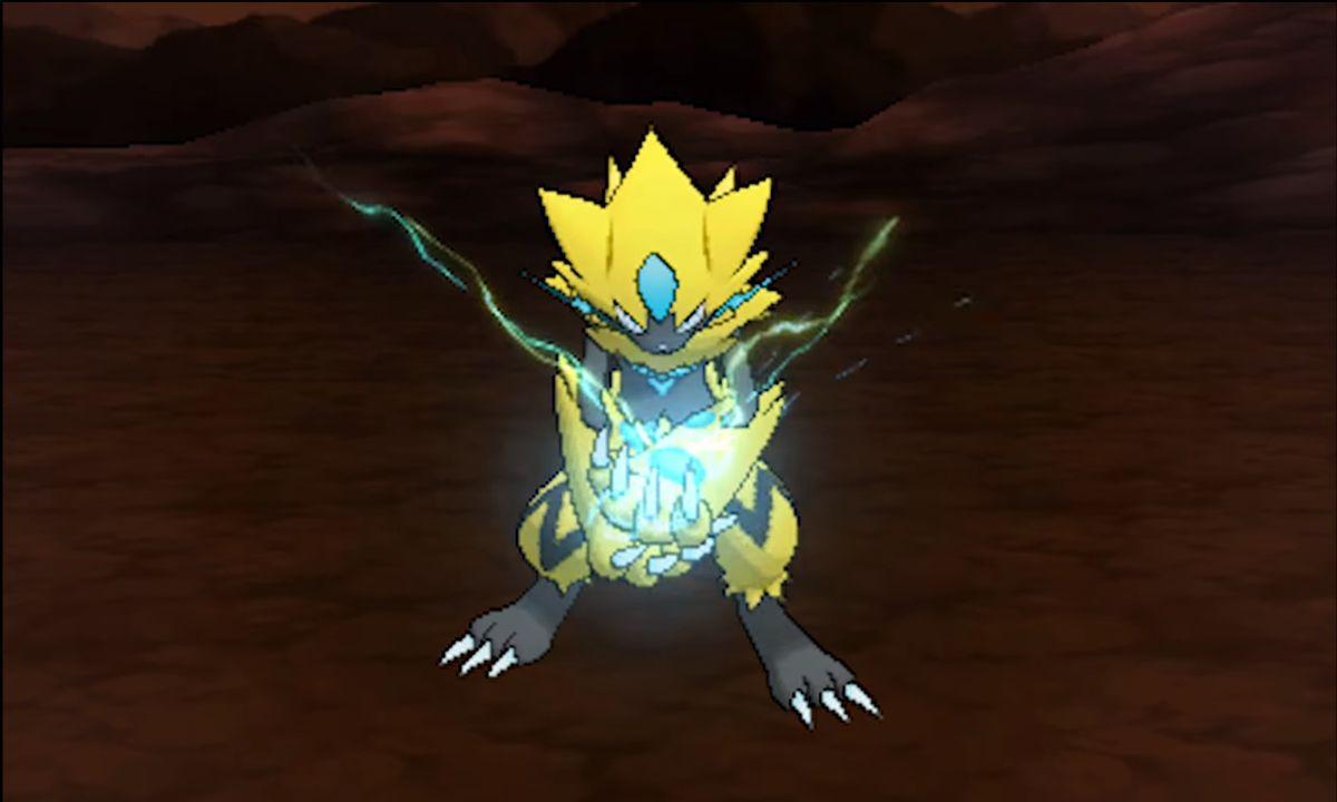 Mythical Pokémon Zeraora shows off its signature move