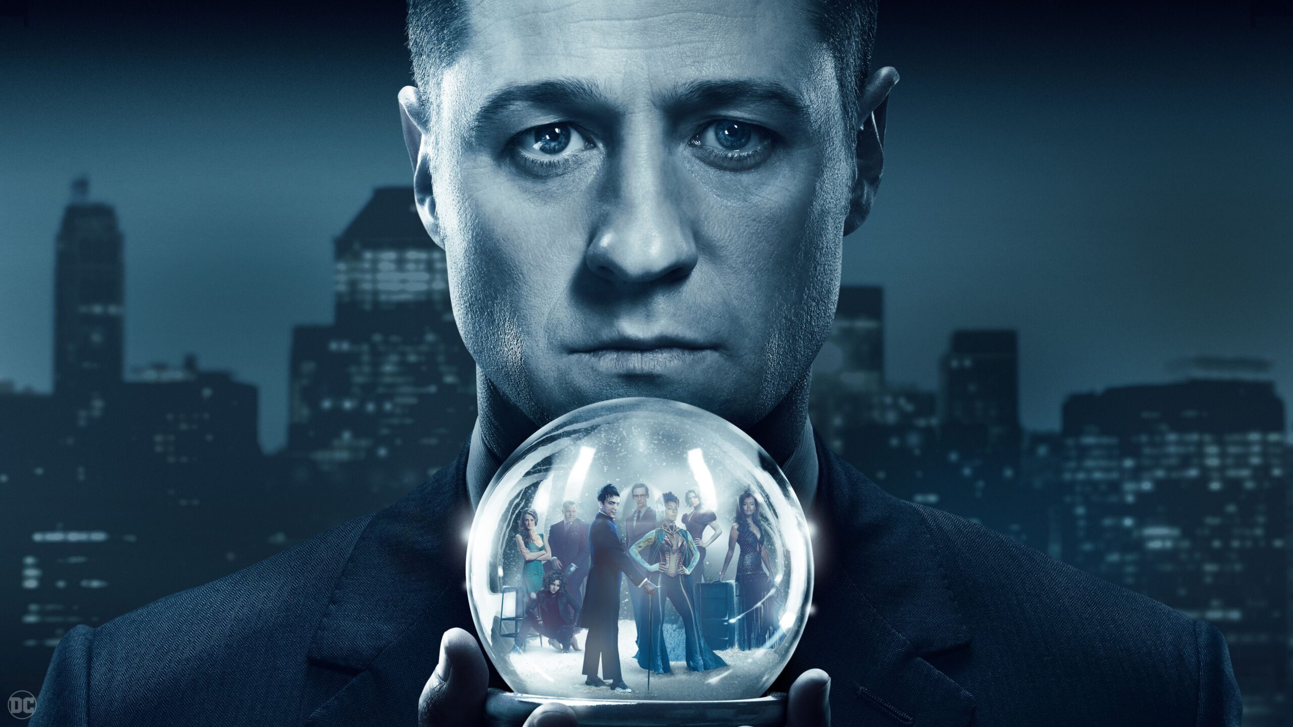 Wallpapers Gotham, Season 4, Ben McKenzie, James Gordon, 4K, TV