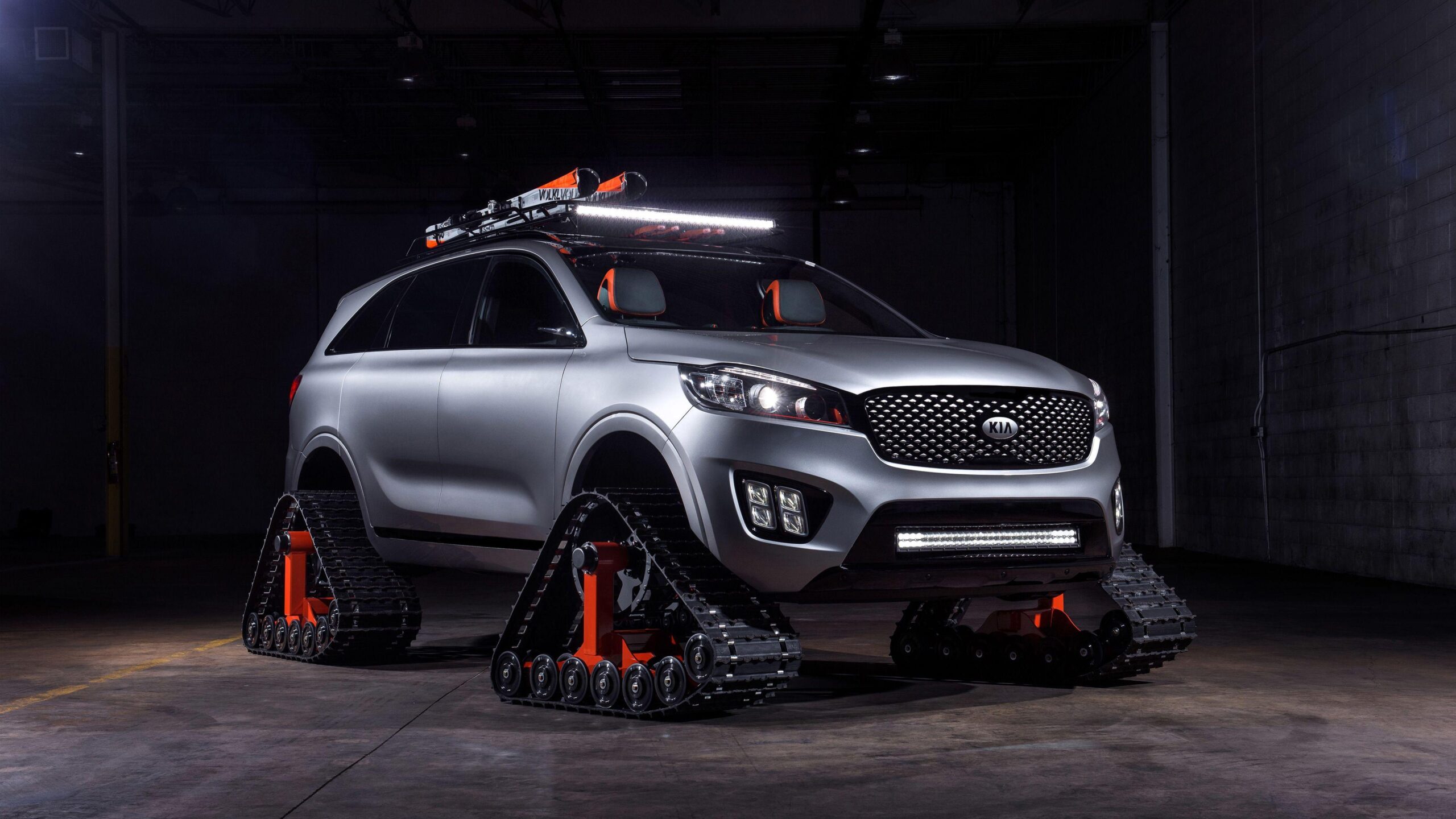 2016 SEMA Kia Sorento Ski Gondola 4K Wallpapers