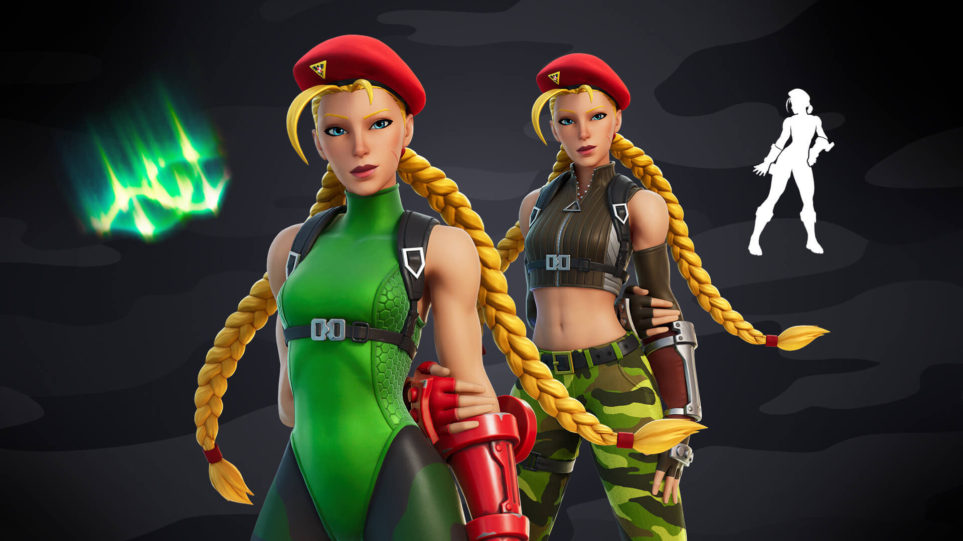 Round 2: Street Fighter’s Cammy and Guile Soldier On in Fortnite