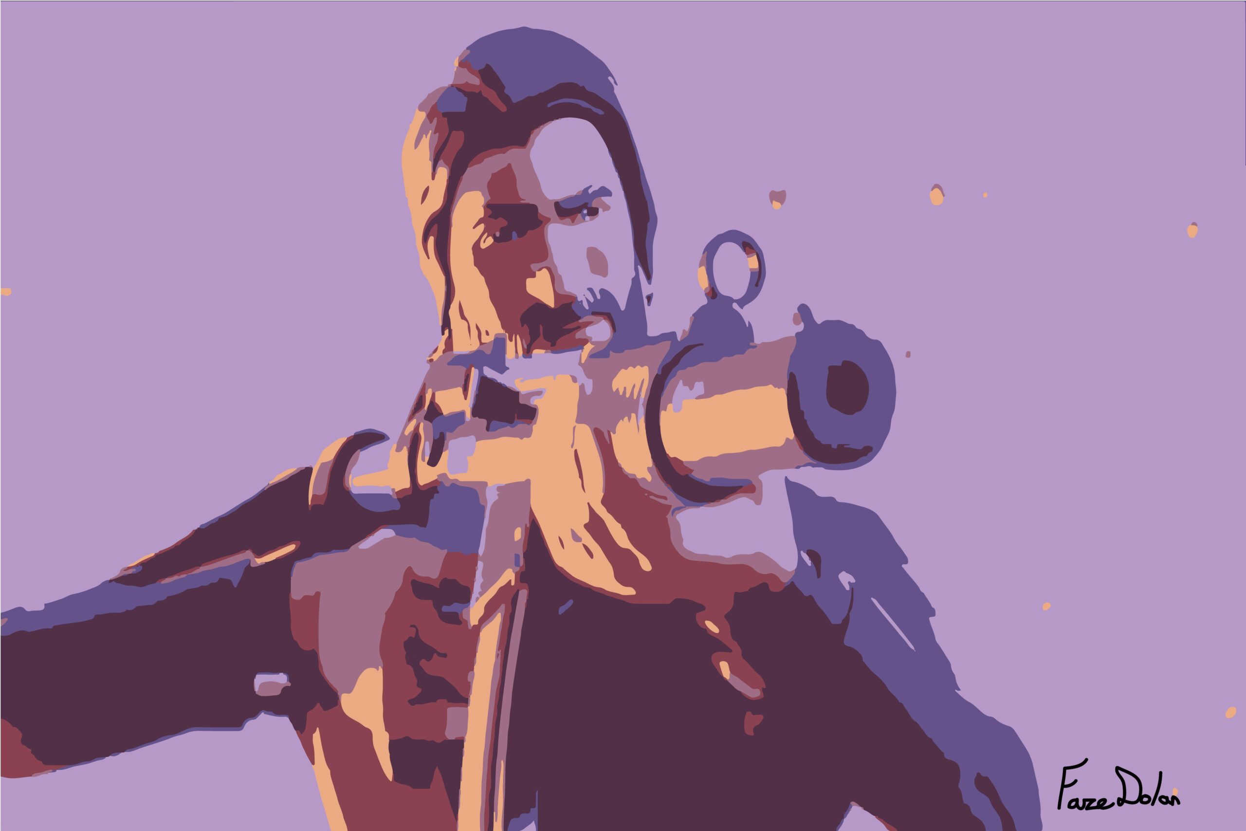 John Wick Fortnite 6K Drawing by Fazedolan Wallpapers and Free