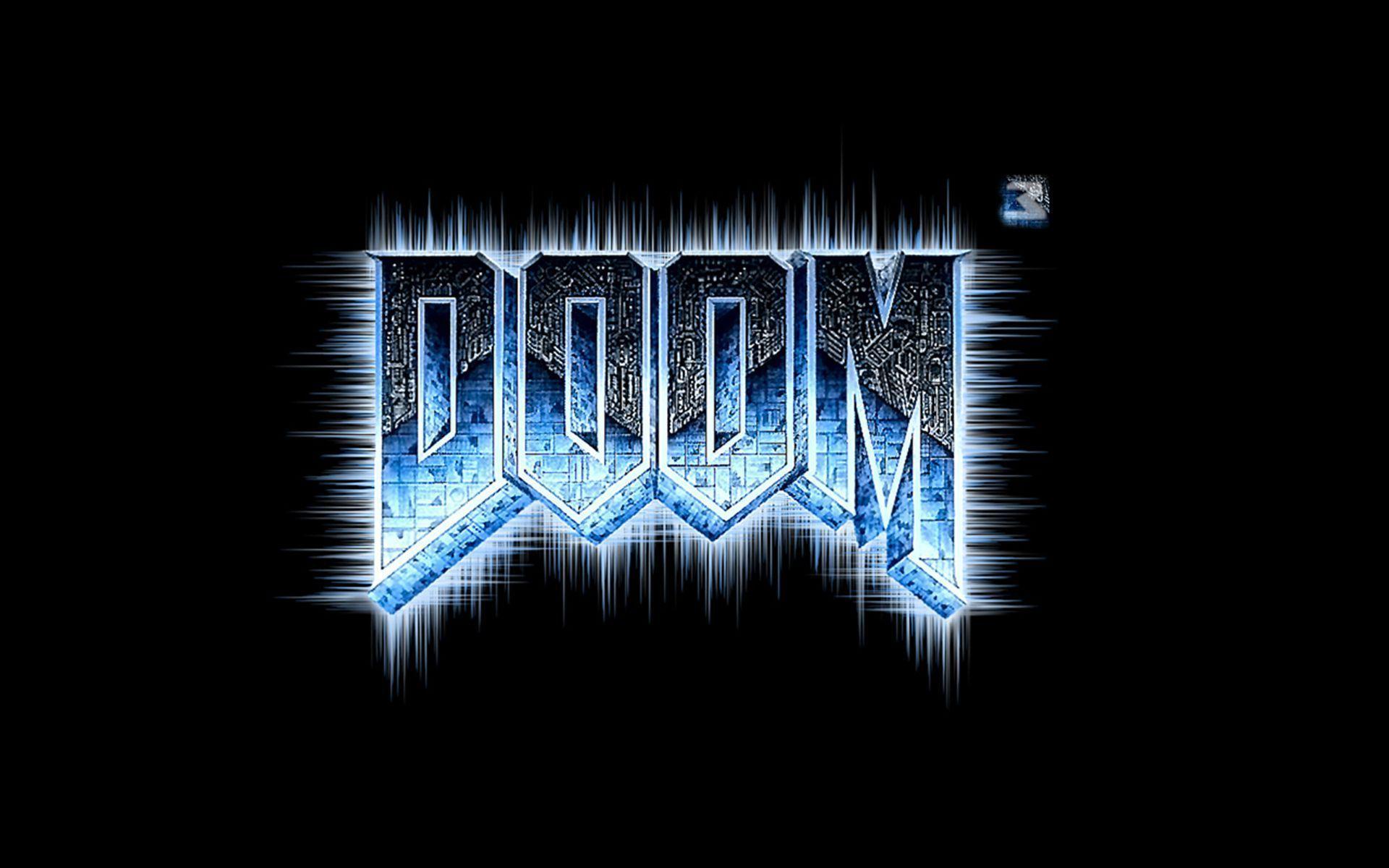 Doom 3 Ice Logo wallpapers