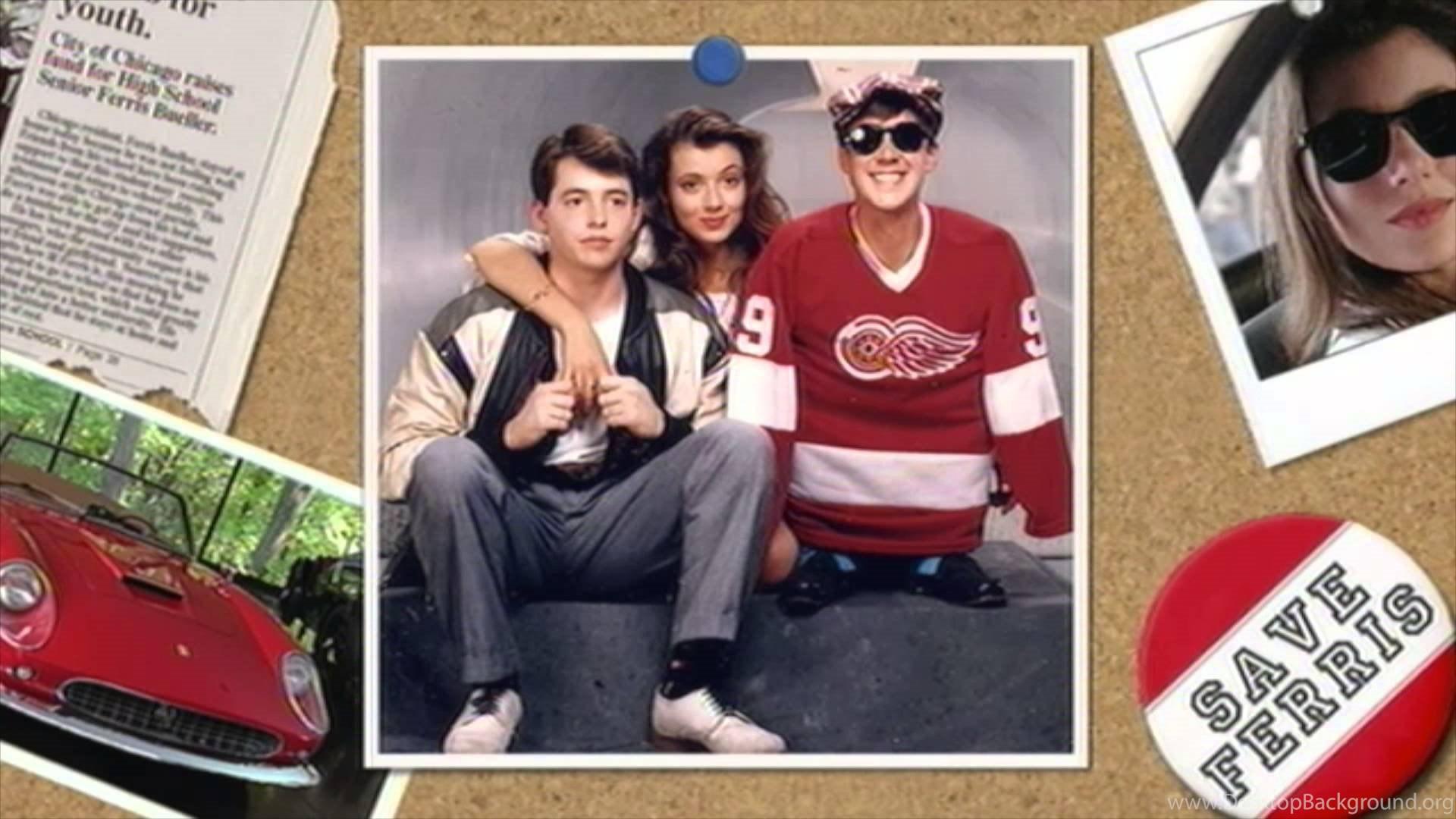 Ferris Bueller’s Day Off 1986 Scrapbook Mathew Broderick Mia Sara