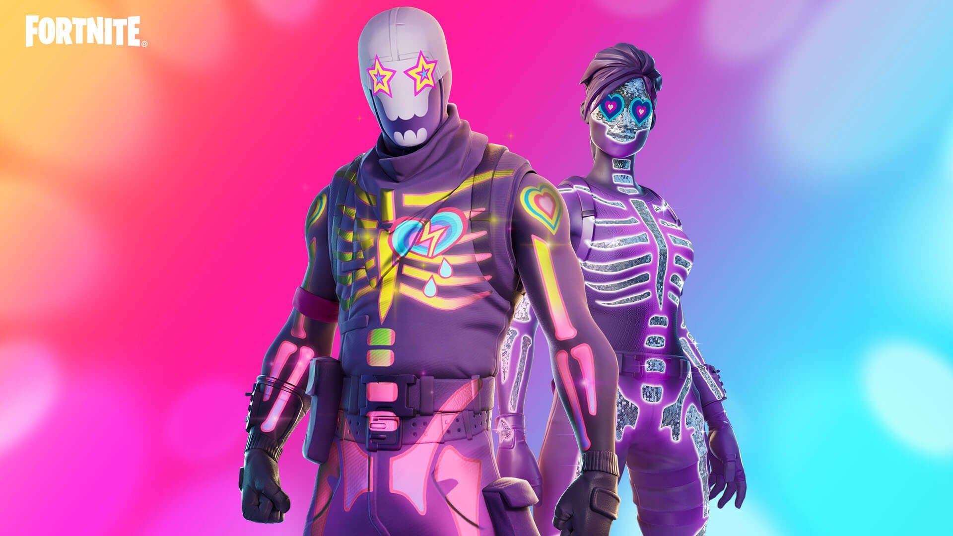 Sparkle Skull Fortnite wallpapers