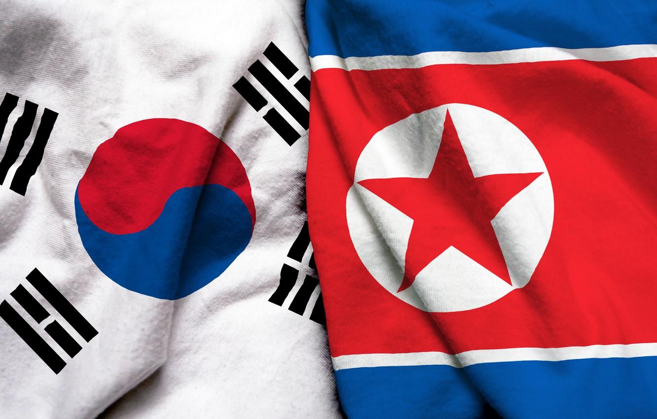 Wallpapers South Korea, flag, North Korea image for desktop, section