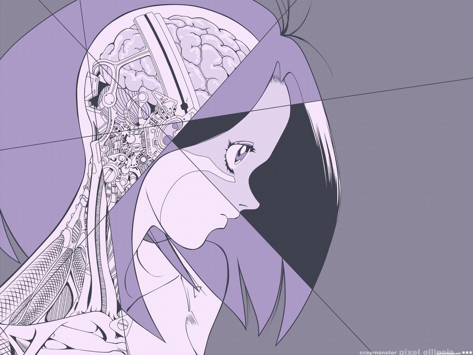 brain, Angel Alita, wallpapers