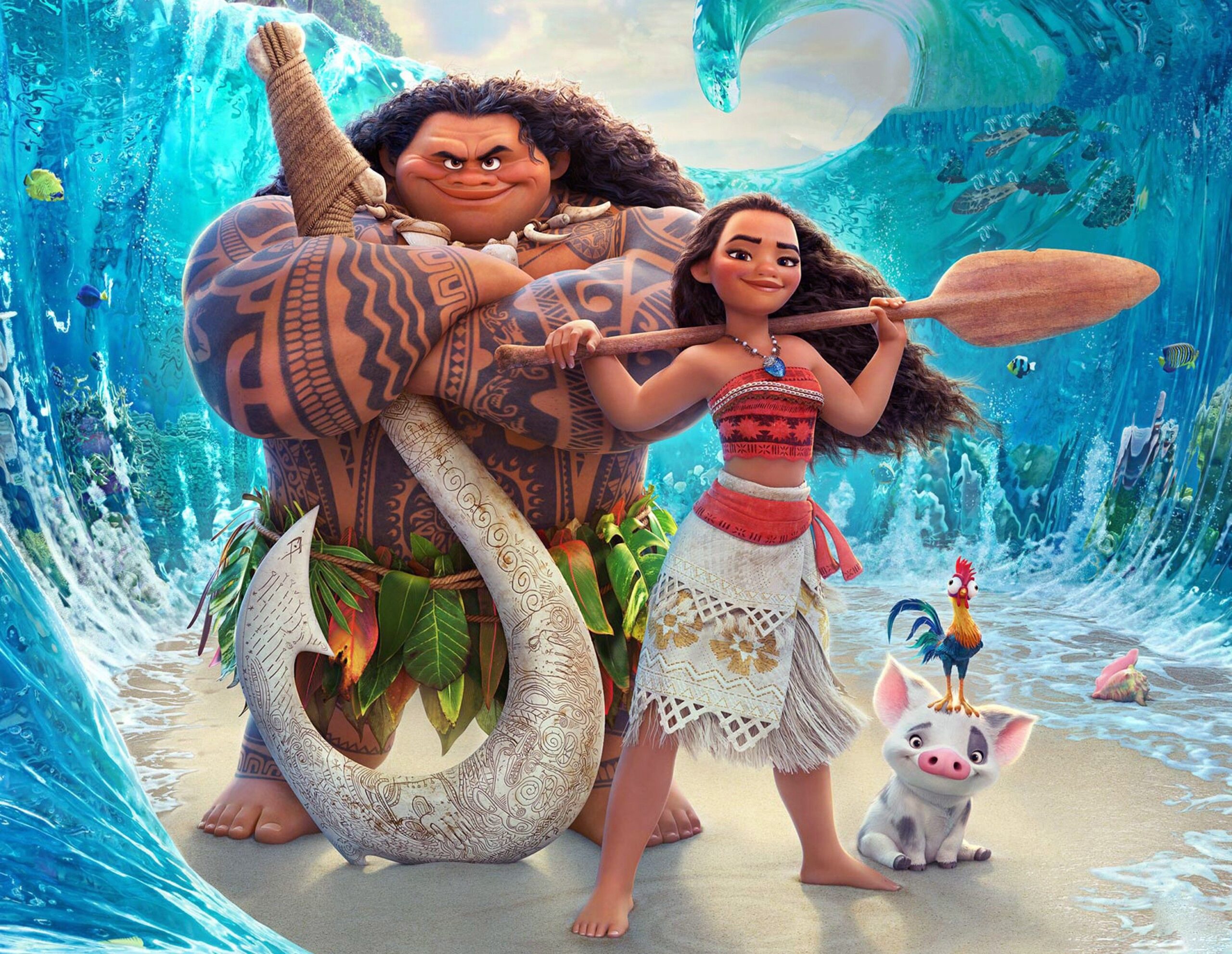 Moana!!! I love Moana and I love all the characters like Moana