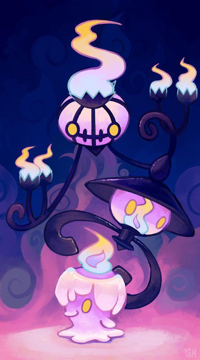 Litwick, Lampent & Chandelure