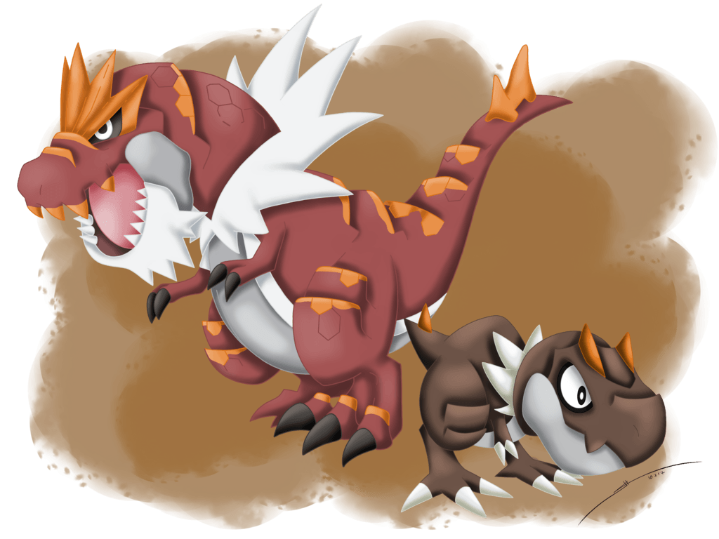 Tyrunt and Tyrantrum