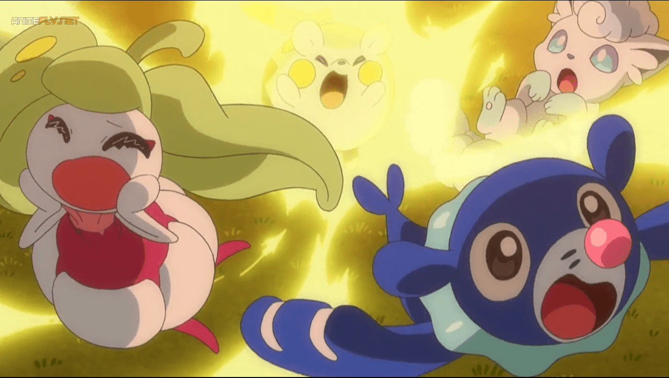 steenee, popplio, togedemaru y shiron