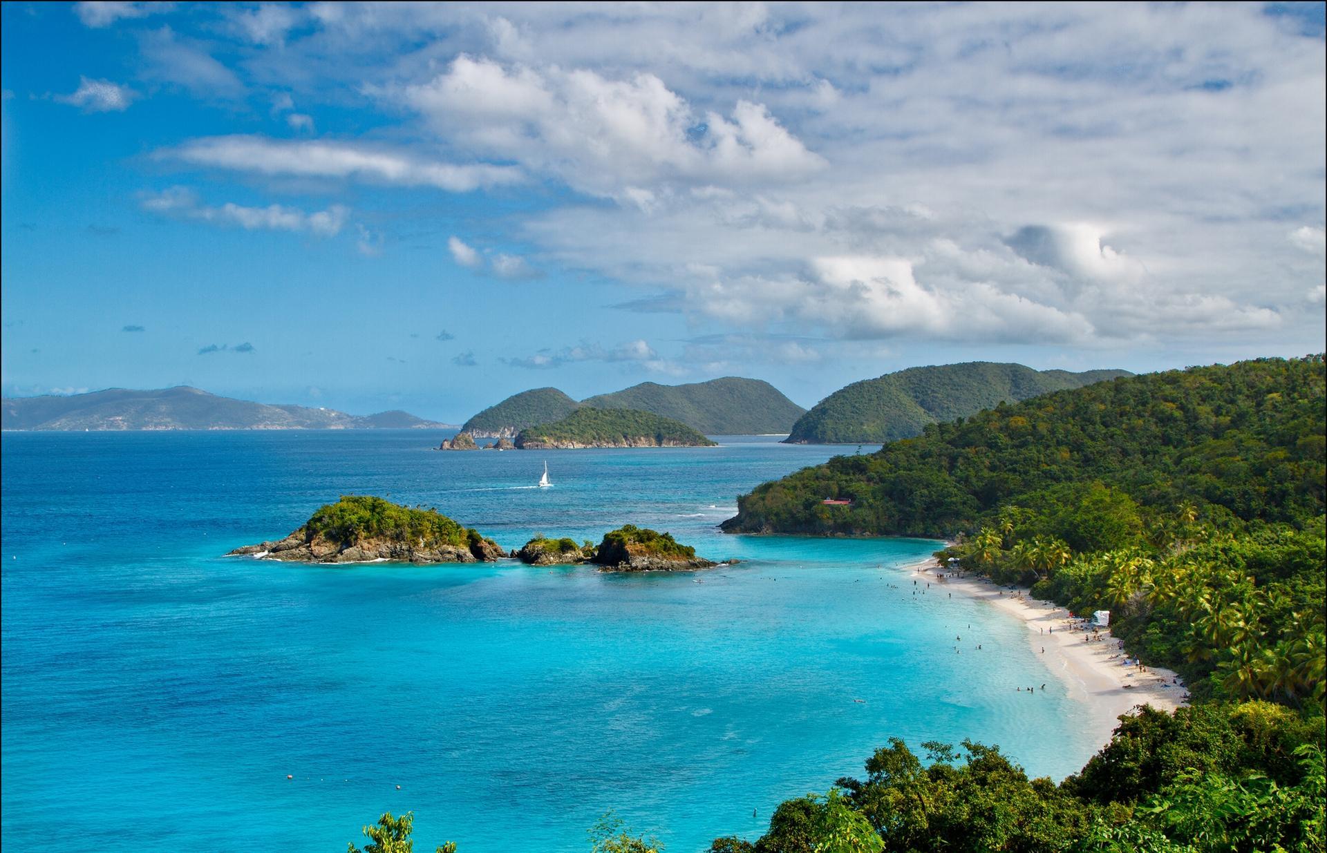 Download Turquoise Bays On St. John wallpapers