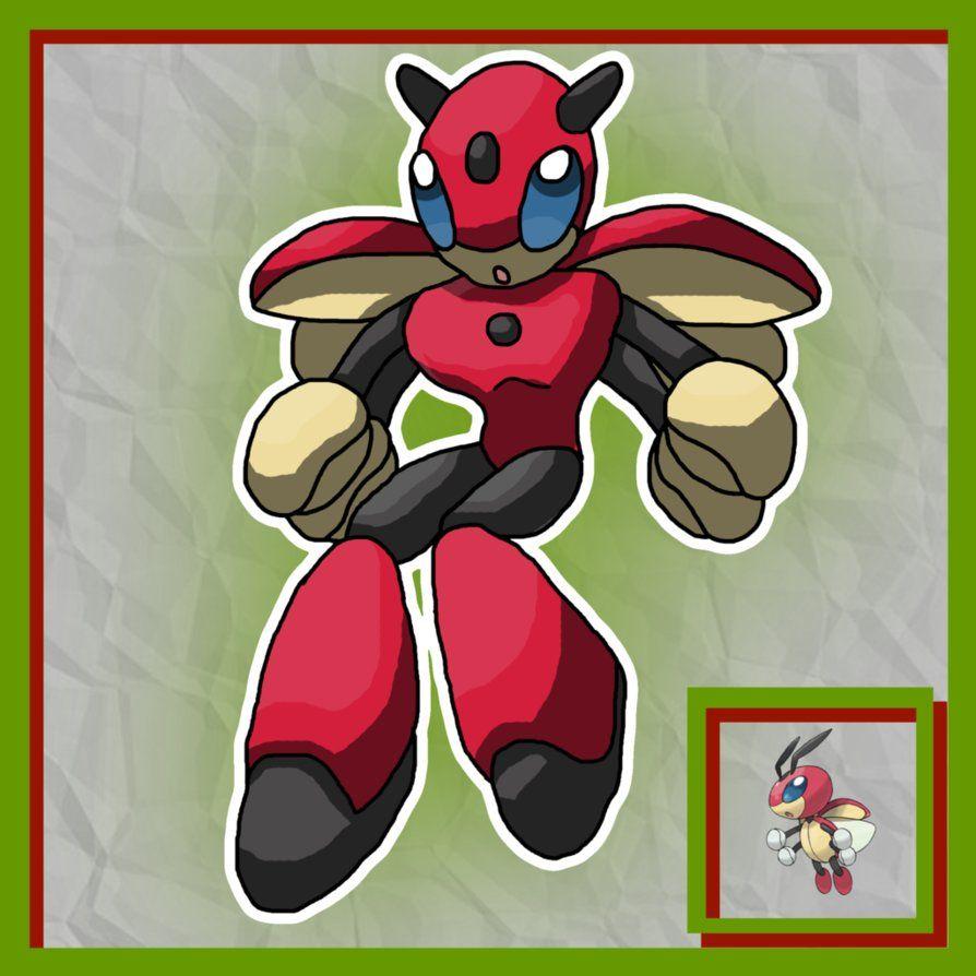 Ledibop Fakemon Ledian Evolution by oneilmarty