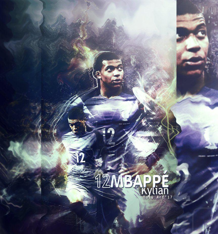 Kylian Mbappe by Toti