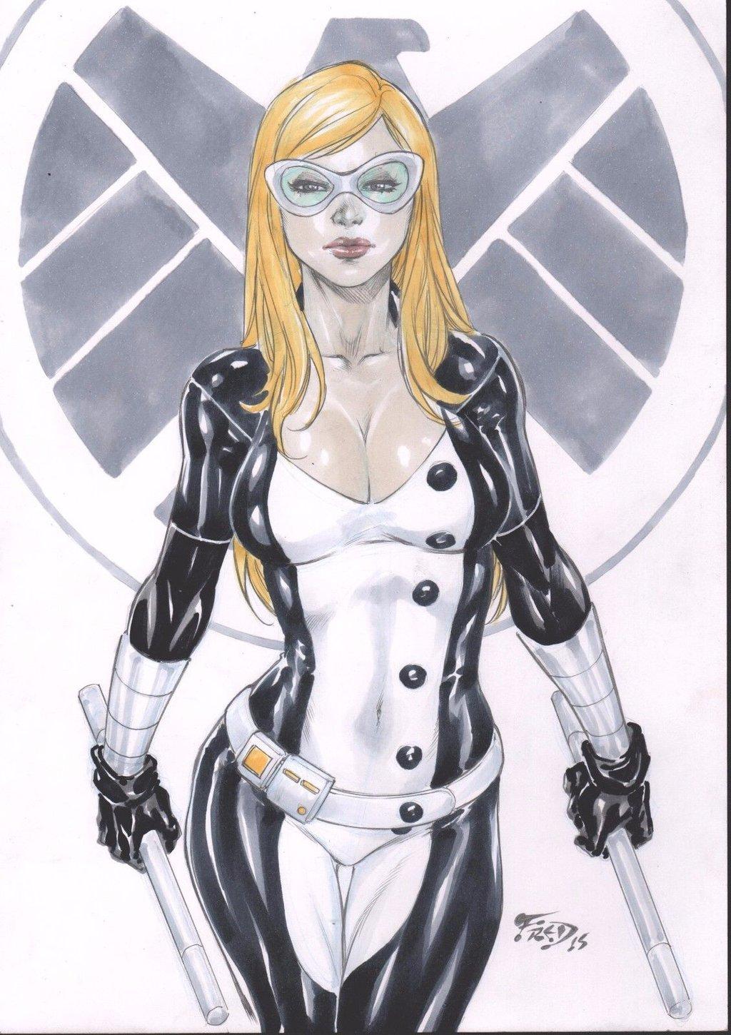 Pin Mockingbird Marvel Art Image to Pinterest