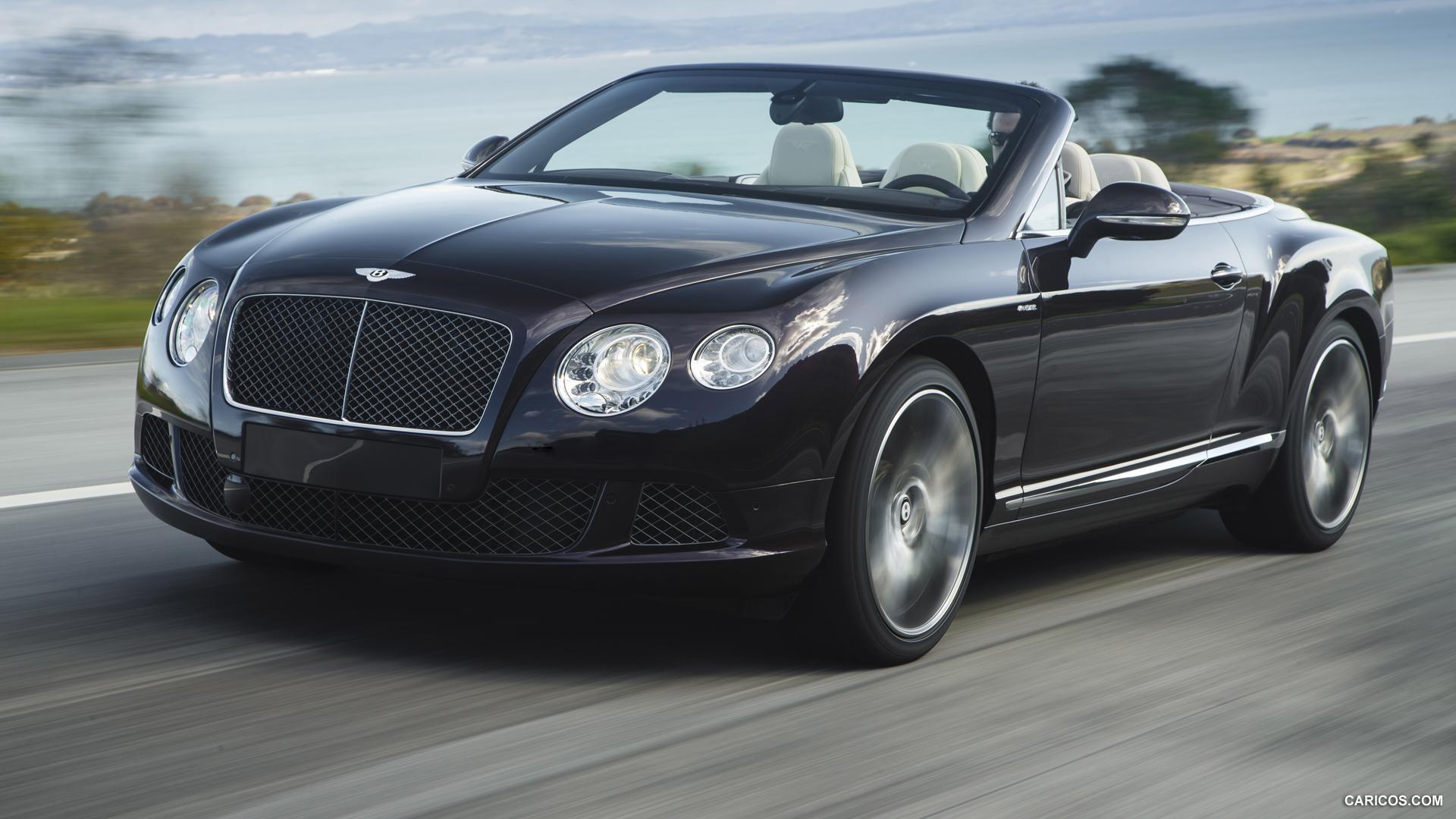 2014 Bentley Continental GT Speed Convertible Damson