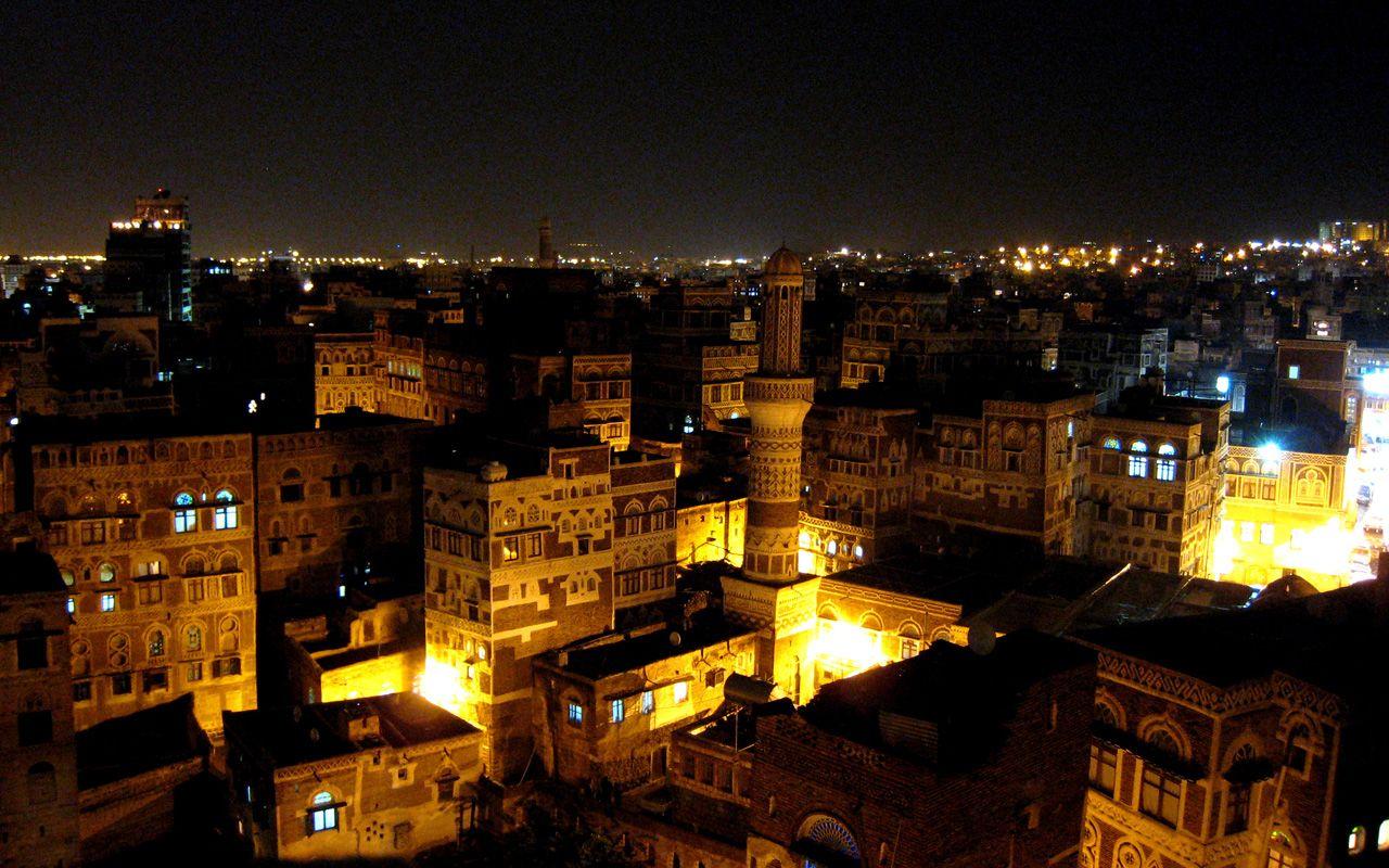 Yemen Night Backgrounds HD Wallpapers