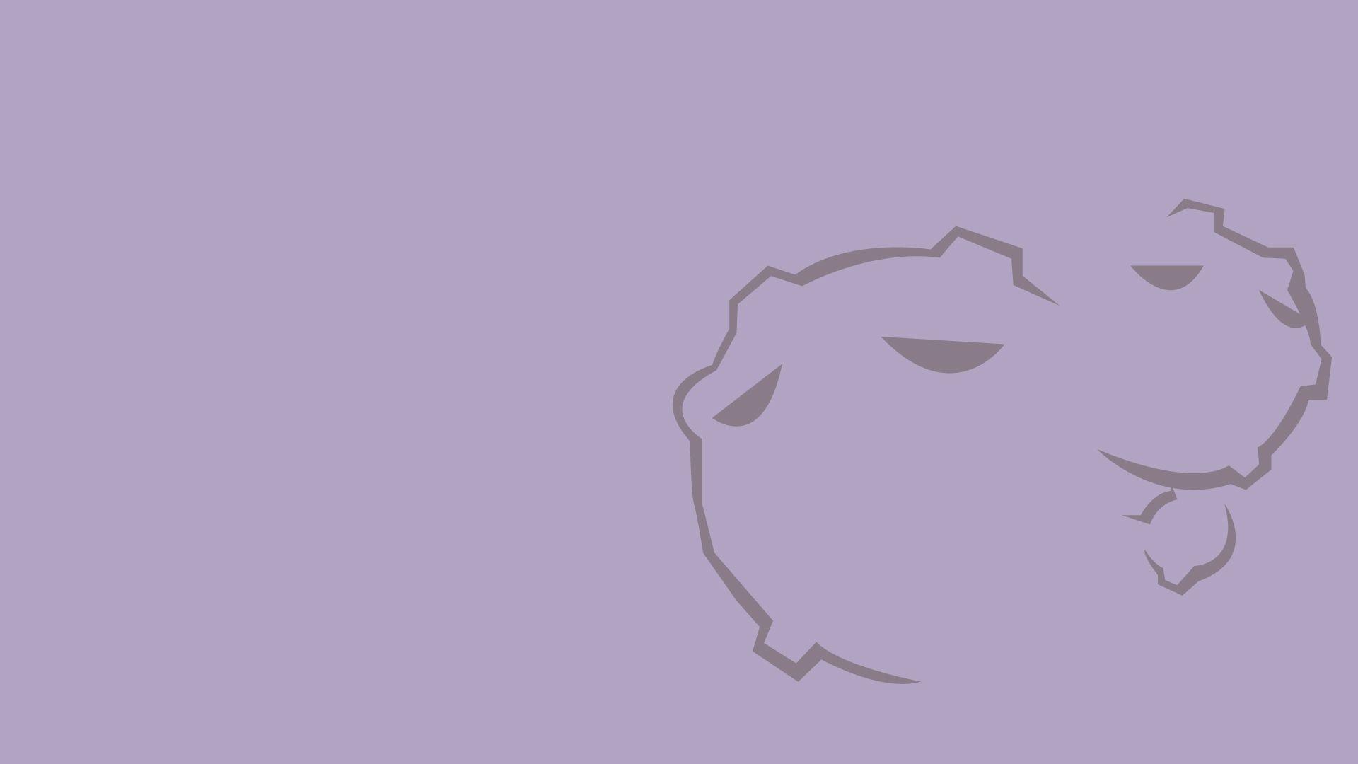 Weezing, Minimalism, Purple Backgrounds wallpapers