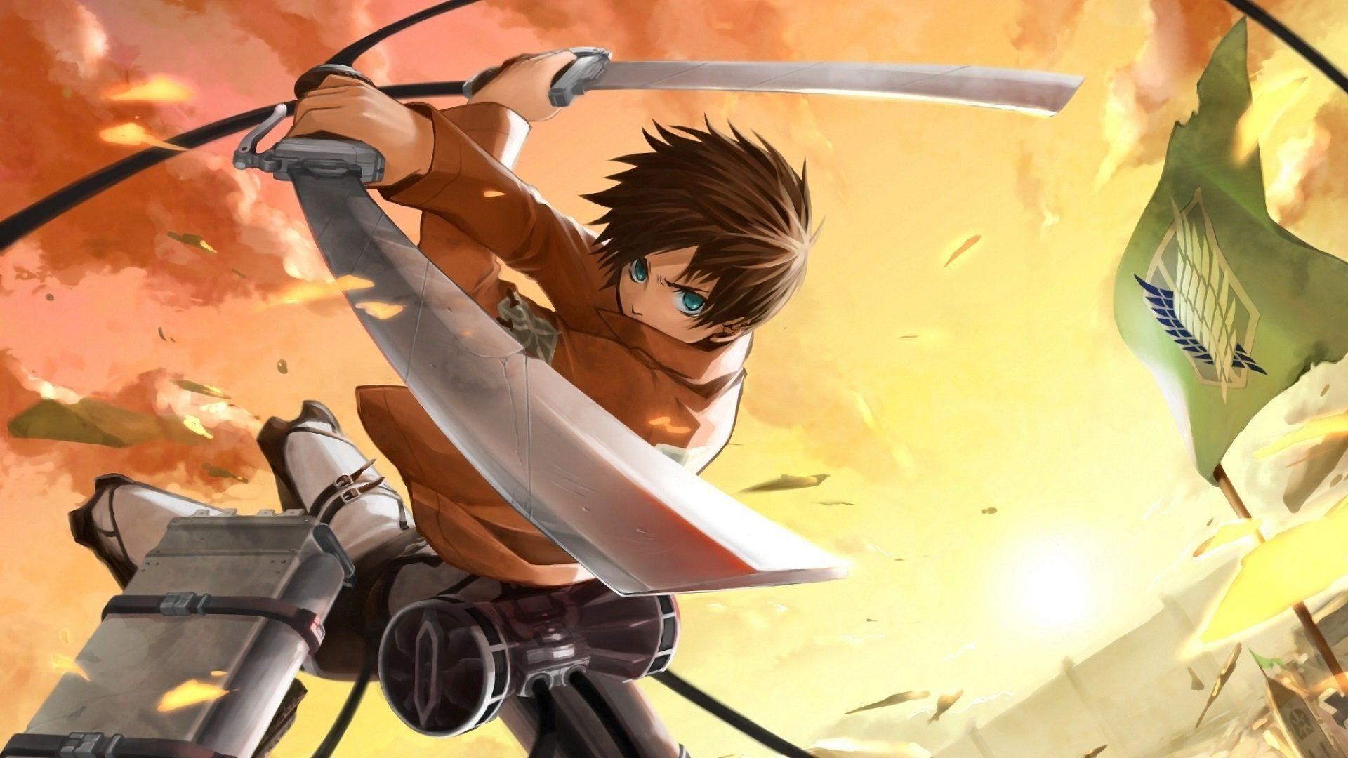 507 Eren Yeager HD Wallpapers