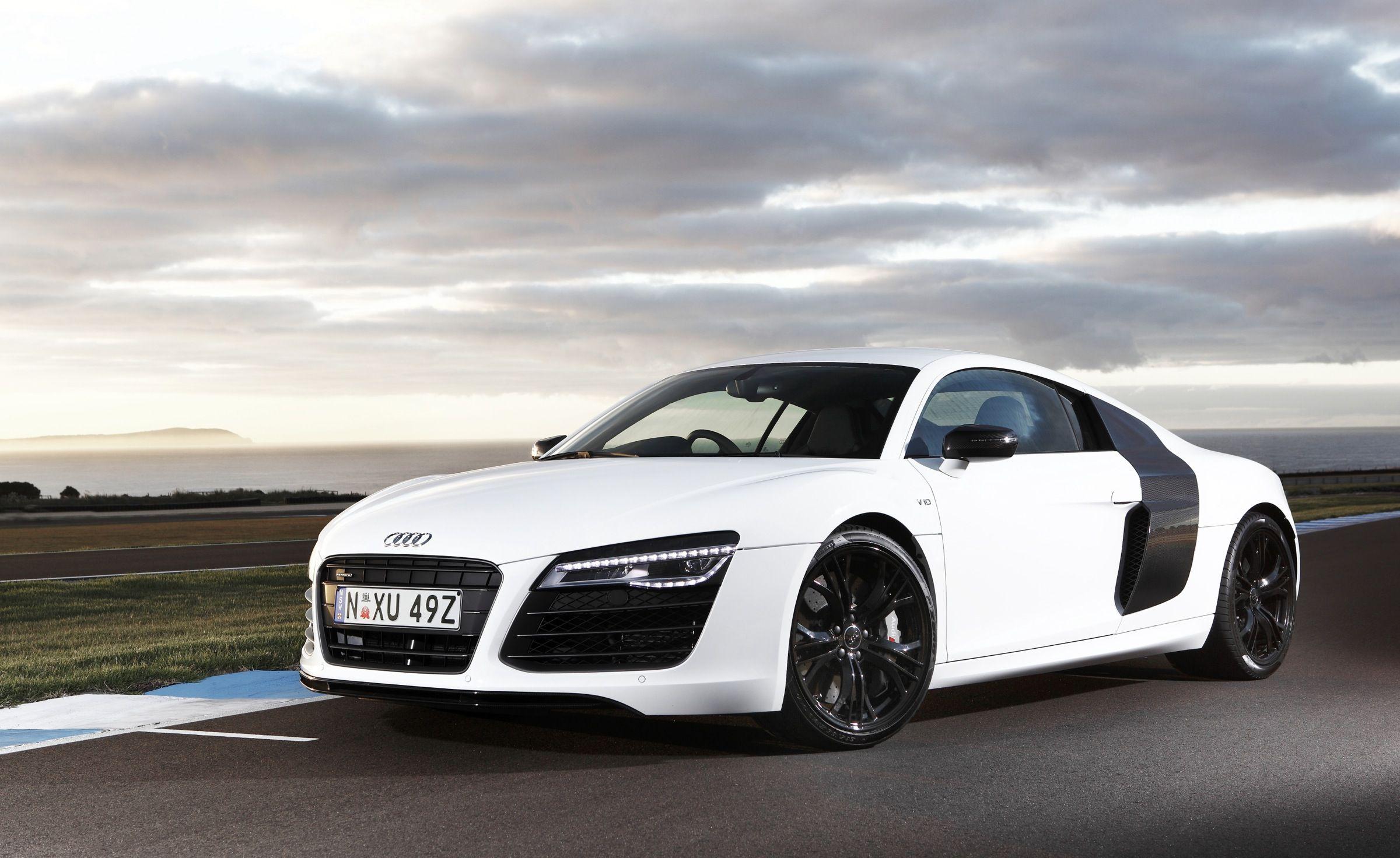 white audi r8 wallpapers hd