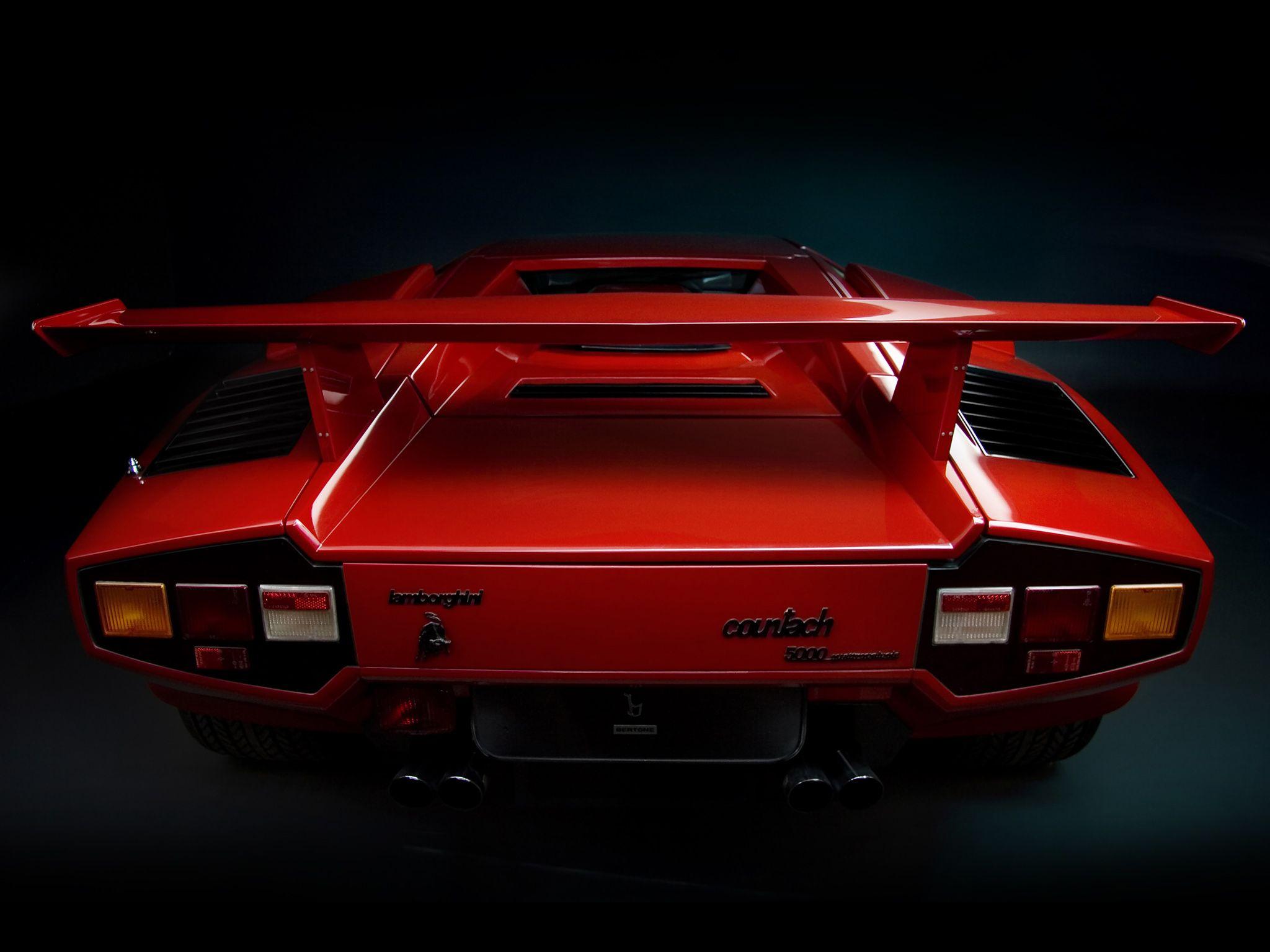 Lamborghini Countach White Wolf of Wall Street wallpapers