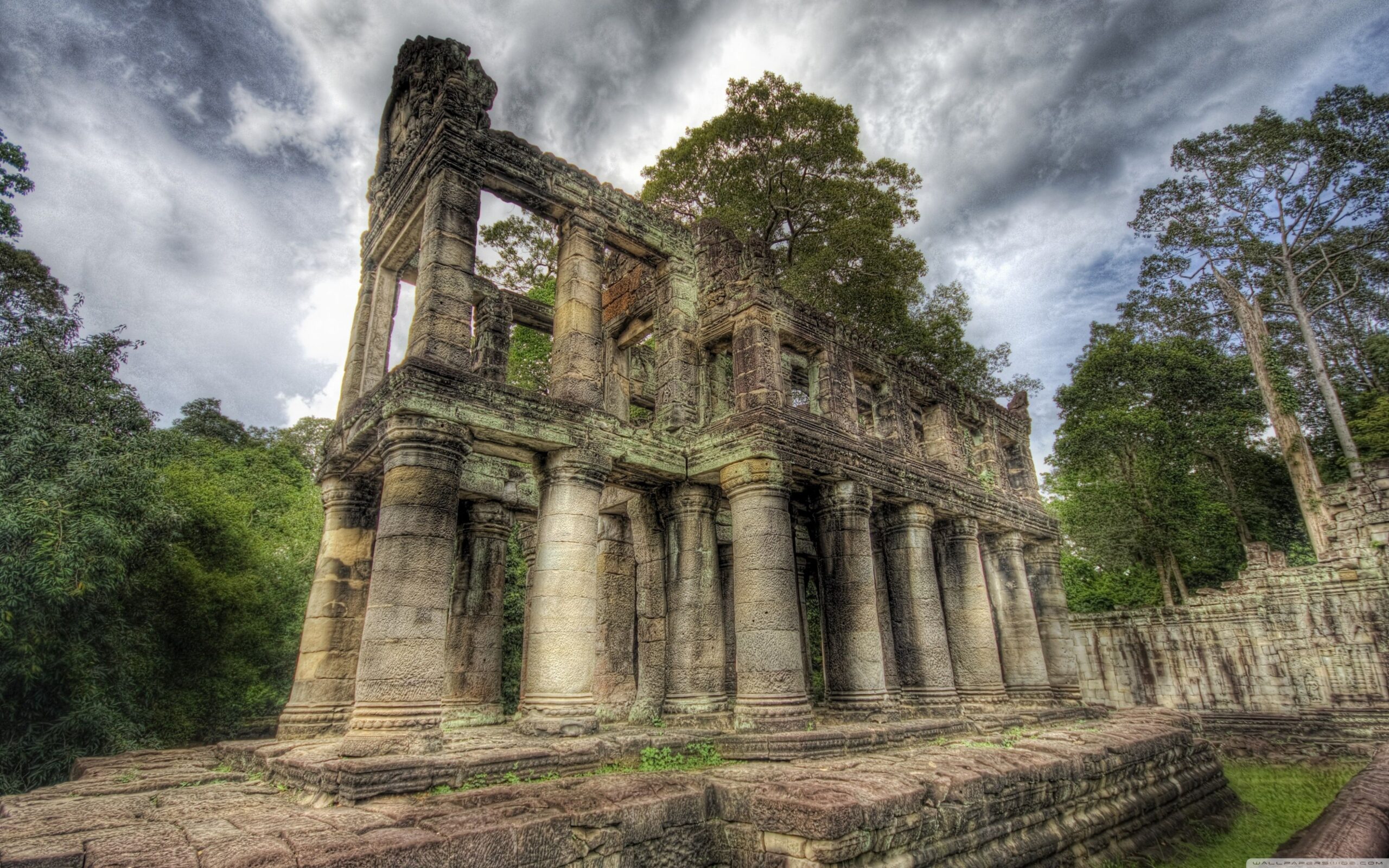 Ancient Library, Cambodia HD desktop wallpapers : High Definition