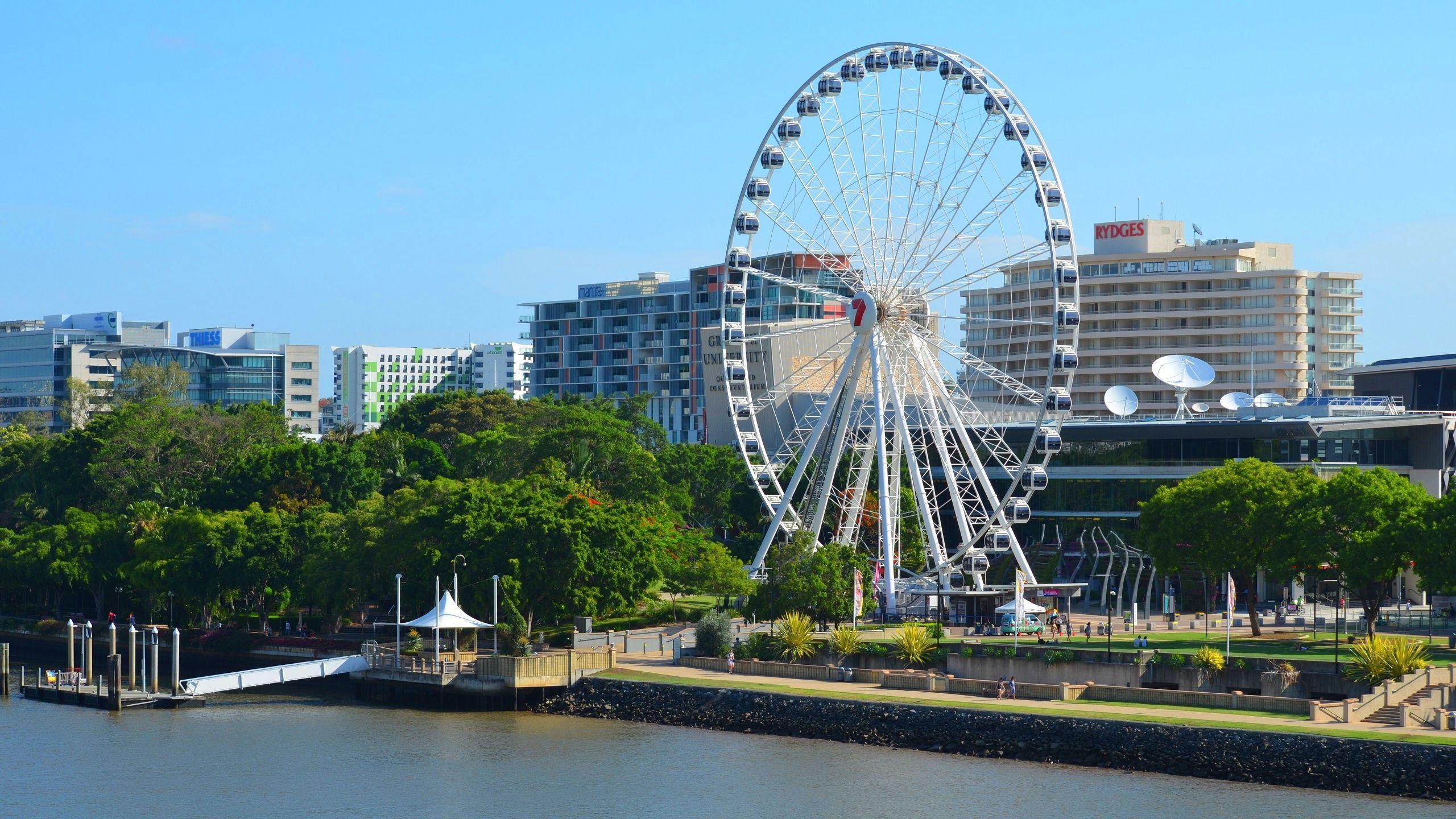 The Big Wheel In South Bank Brisbane Computer Wallpapers, Desktop