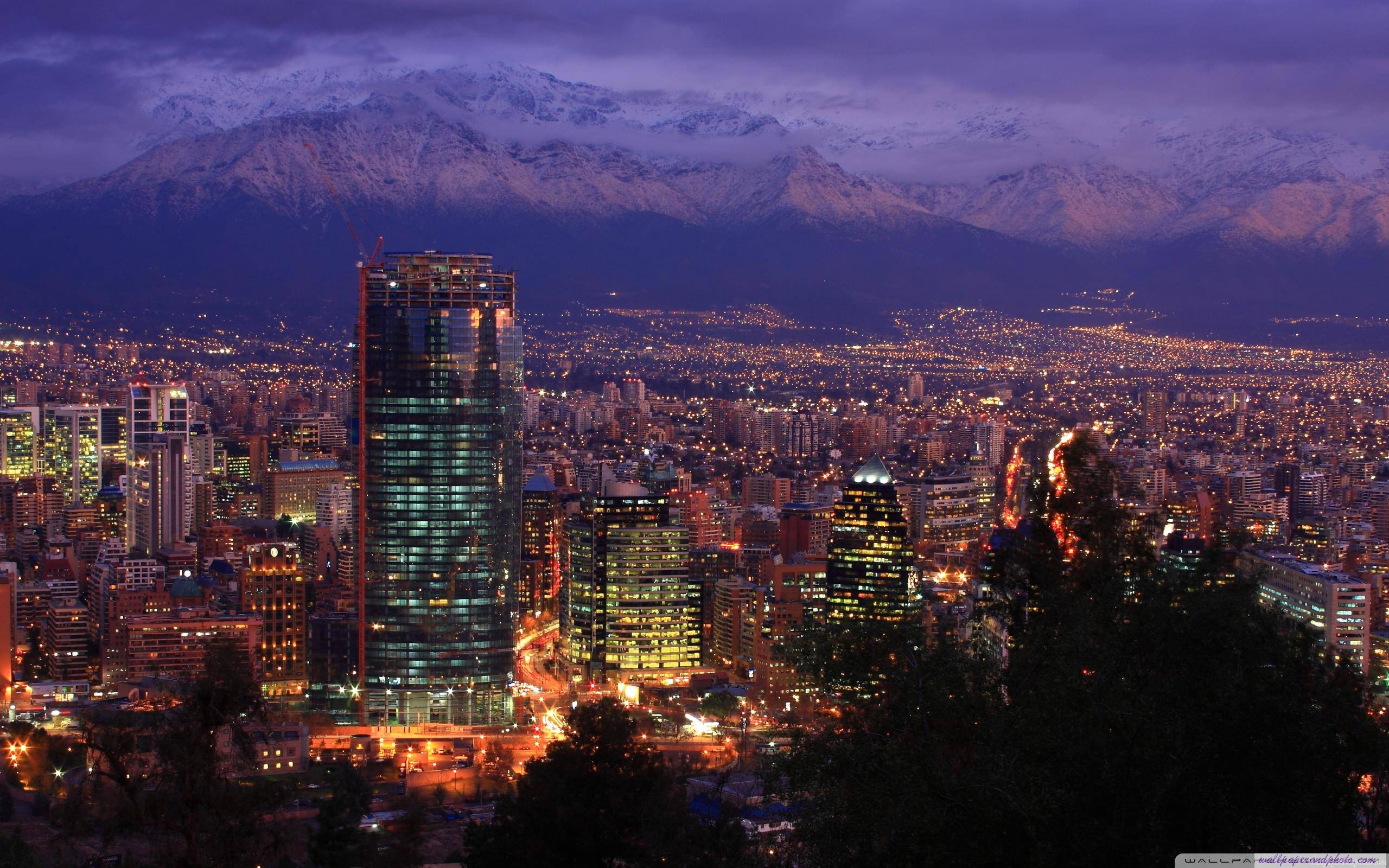 Santiago Chile 2009 HD 16:9 16:10 desktop wallpaper: Widescreen