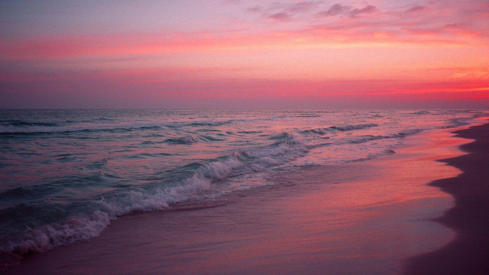 Pink Beach Wallpapers