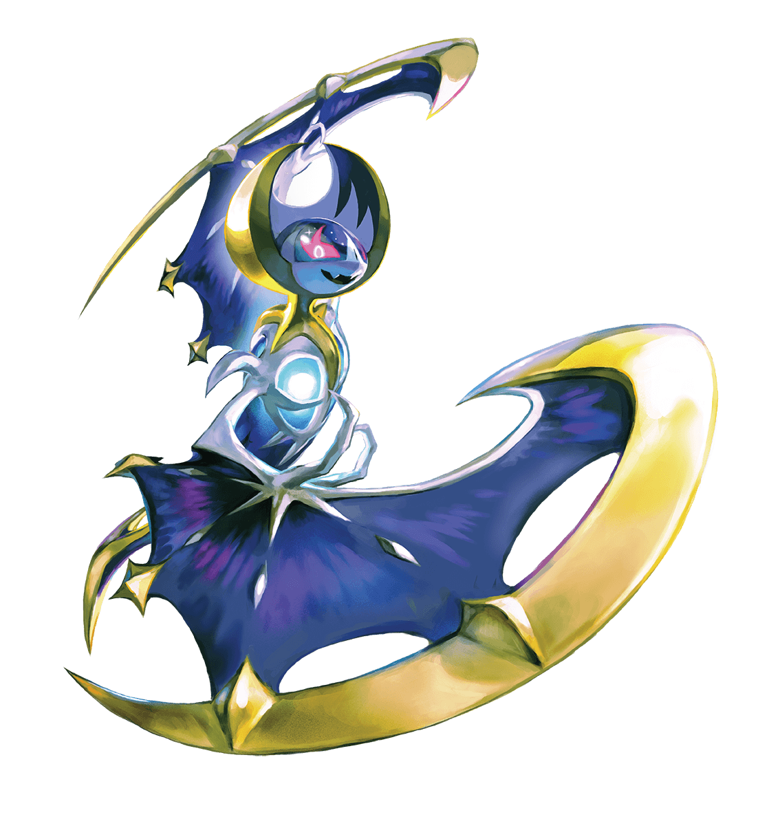 Legendary Pokemon image Lunala artwork HD wallpapers and backgrounds