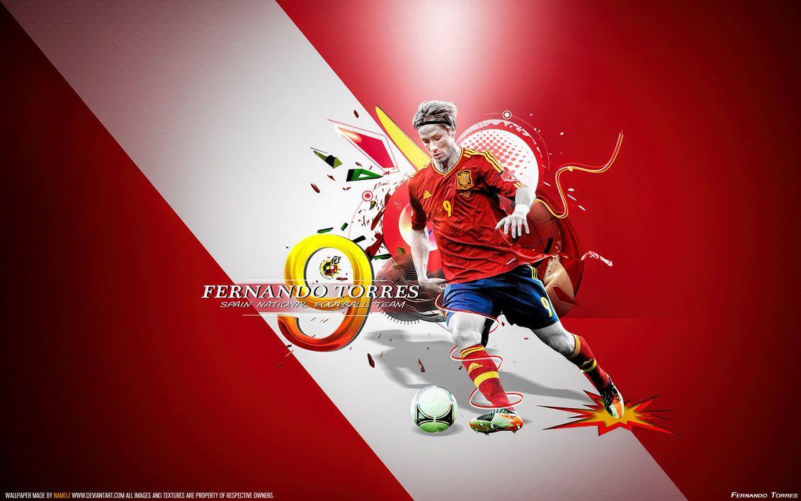 Torres 9 Spain national football team by namo, by 445578gfx on