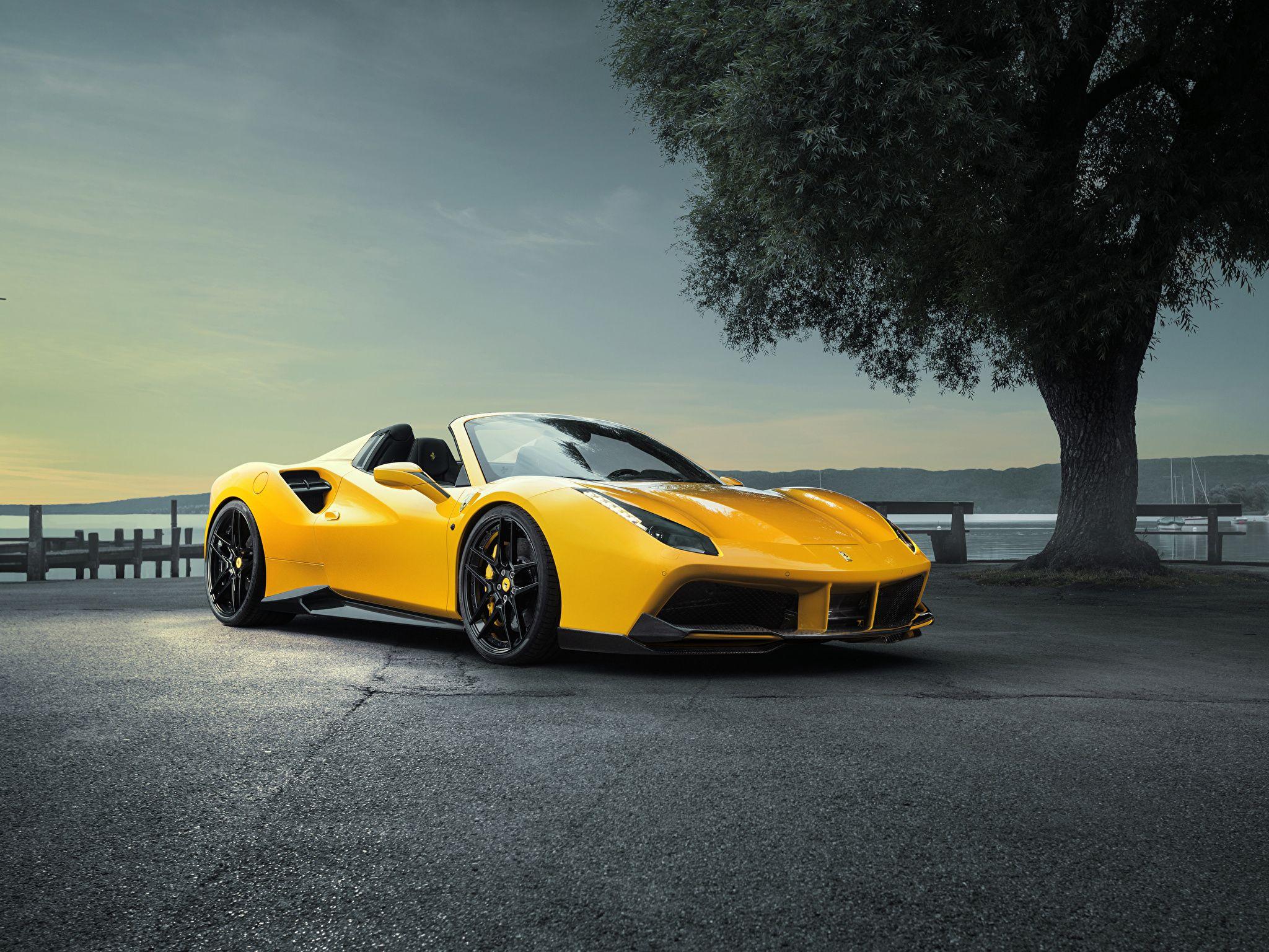 Wallpapers 2016 Novitec Rosso Ferrari 488 Spider Roadster