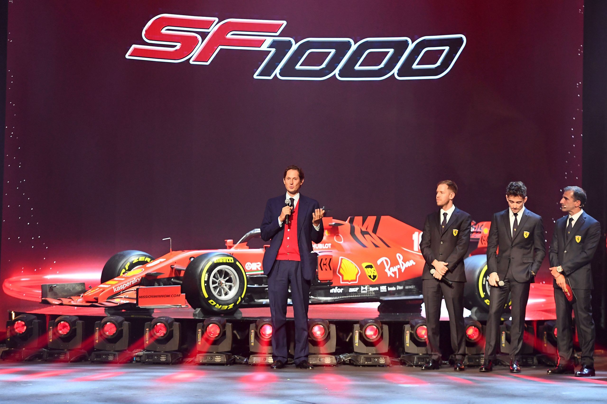 2020 Ferrari SF1000 F1 car launch pictures