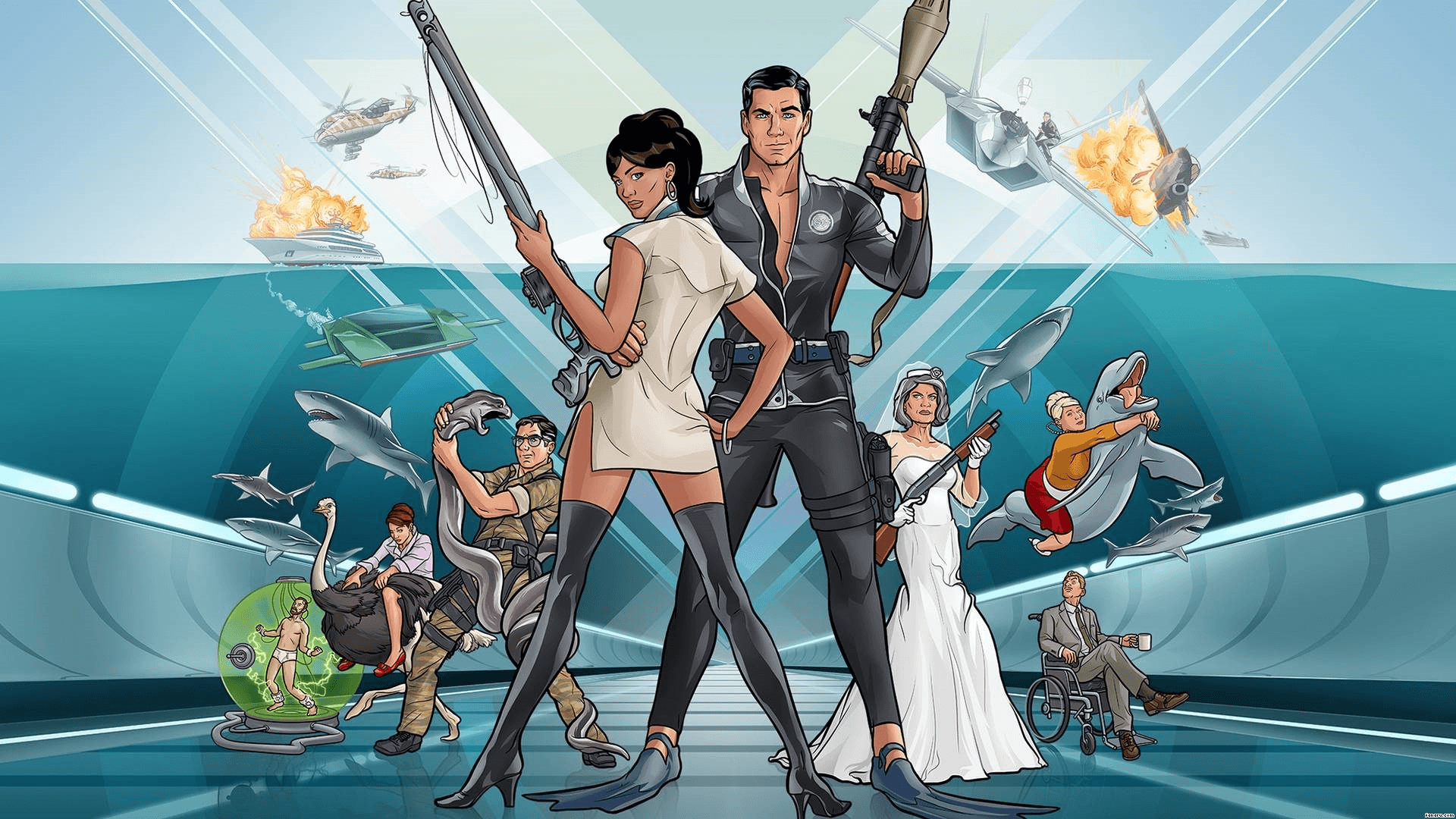 Hey guys! Does anyone have any good Archer wallpapers? : ArcherFX